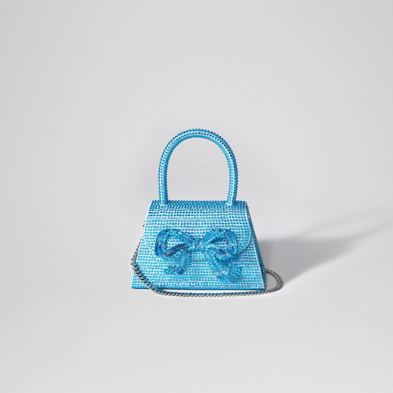 The Bow Micro in Blue Rhinestone 4