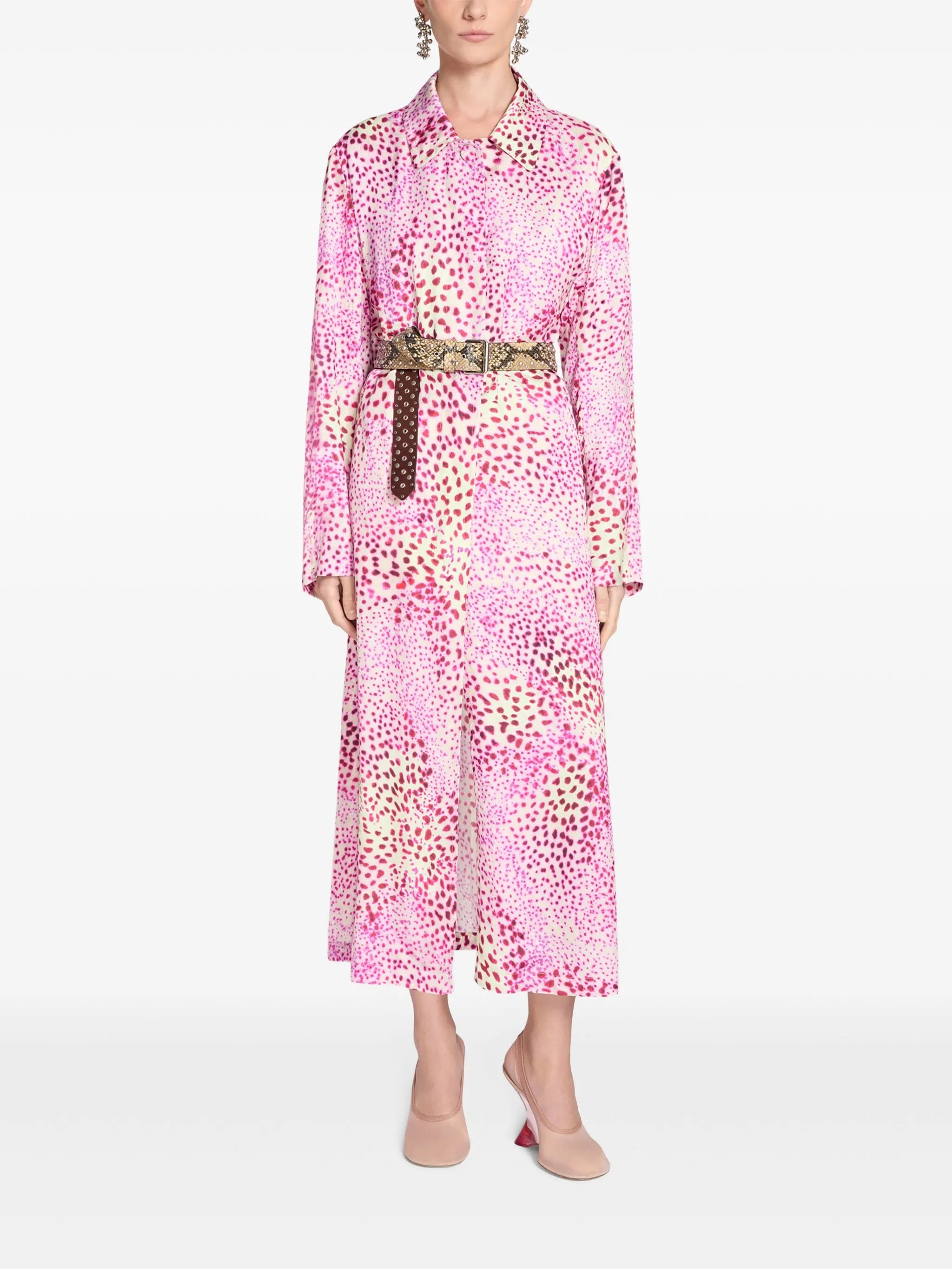 Patterned-jacquard Coat - 2