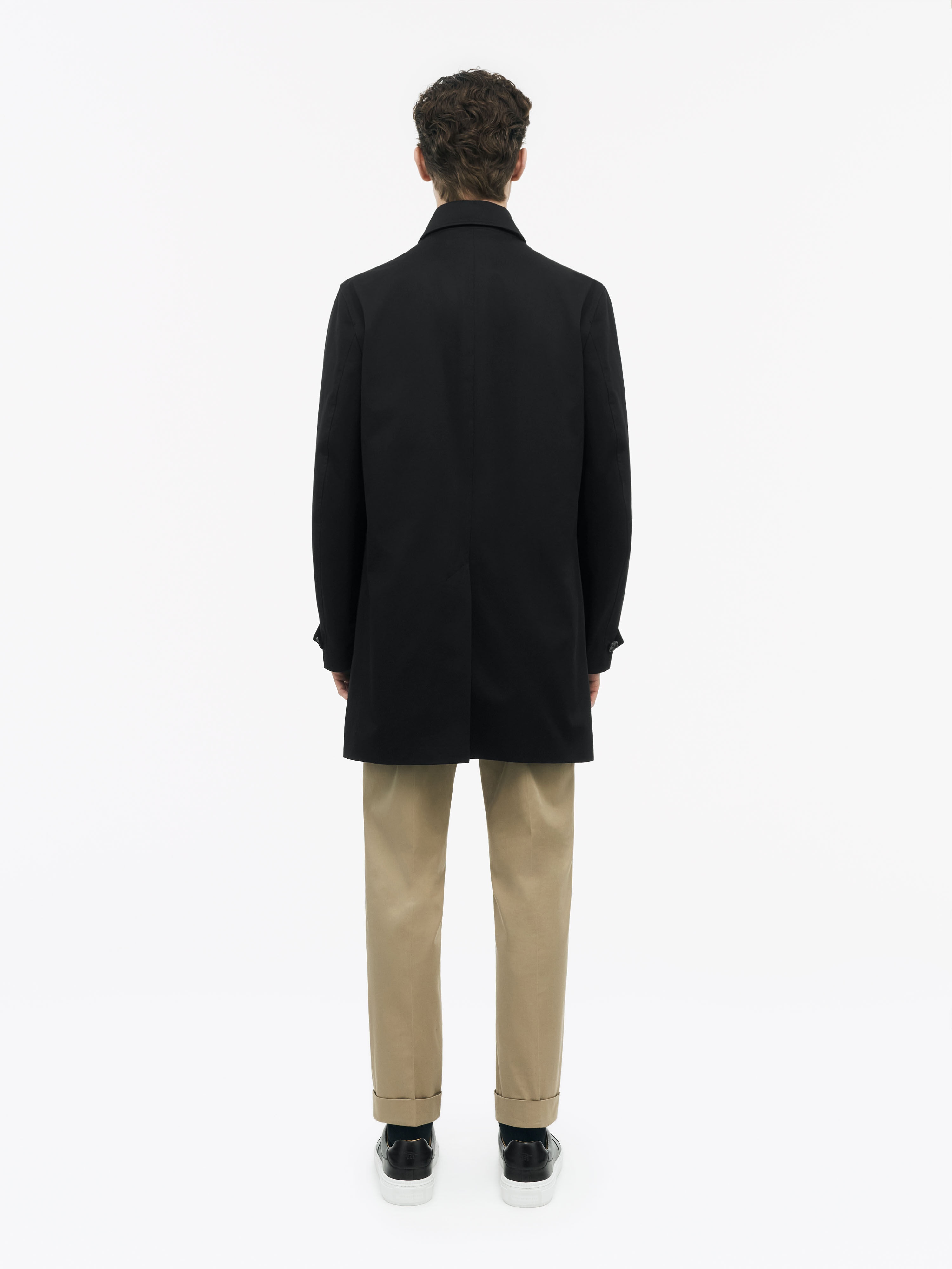 Cane Cotton Car Coat - 4