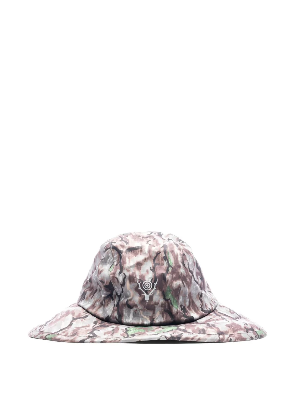 camouflage-pattern bucket hat - 1