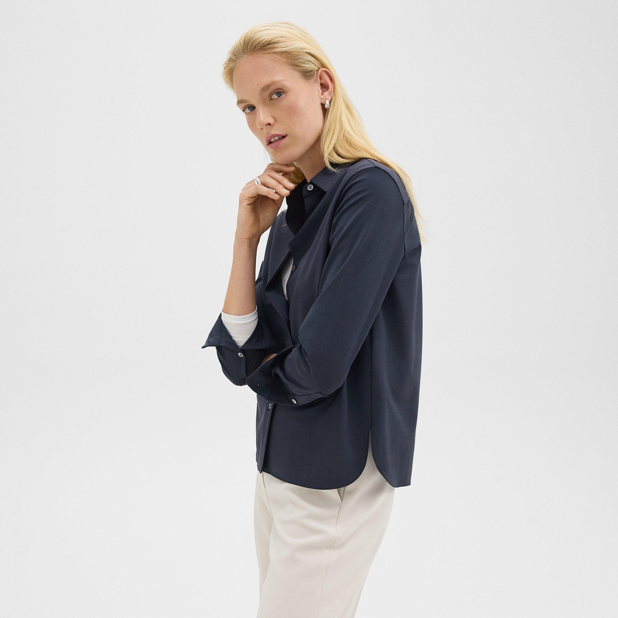 Straight Shirt in Good Wool - 3