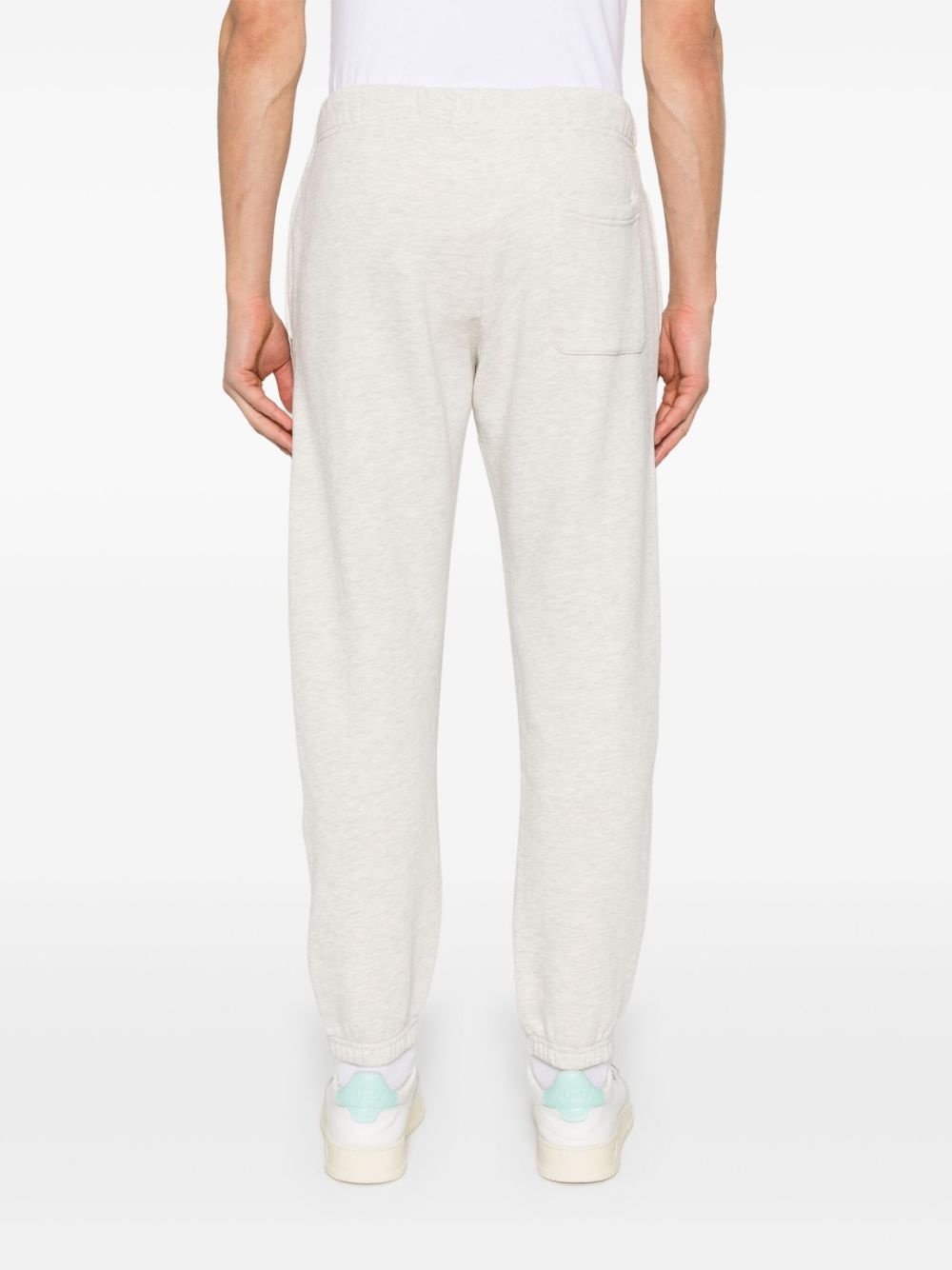 jersey mélange track pants - 4