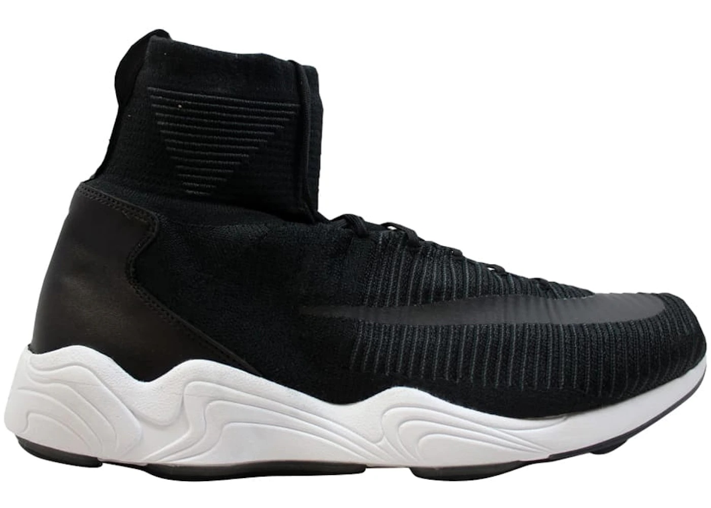 Nike Zoom Mercurial 11 Flyknit Black White - 1