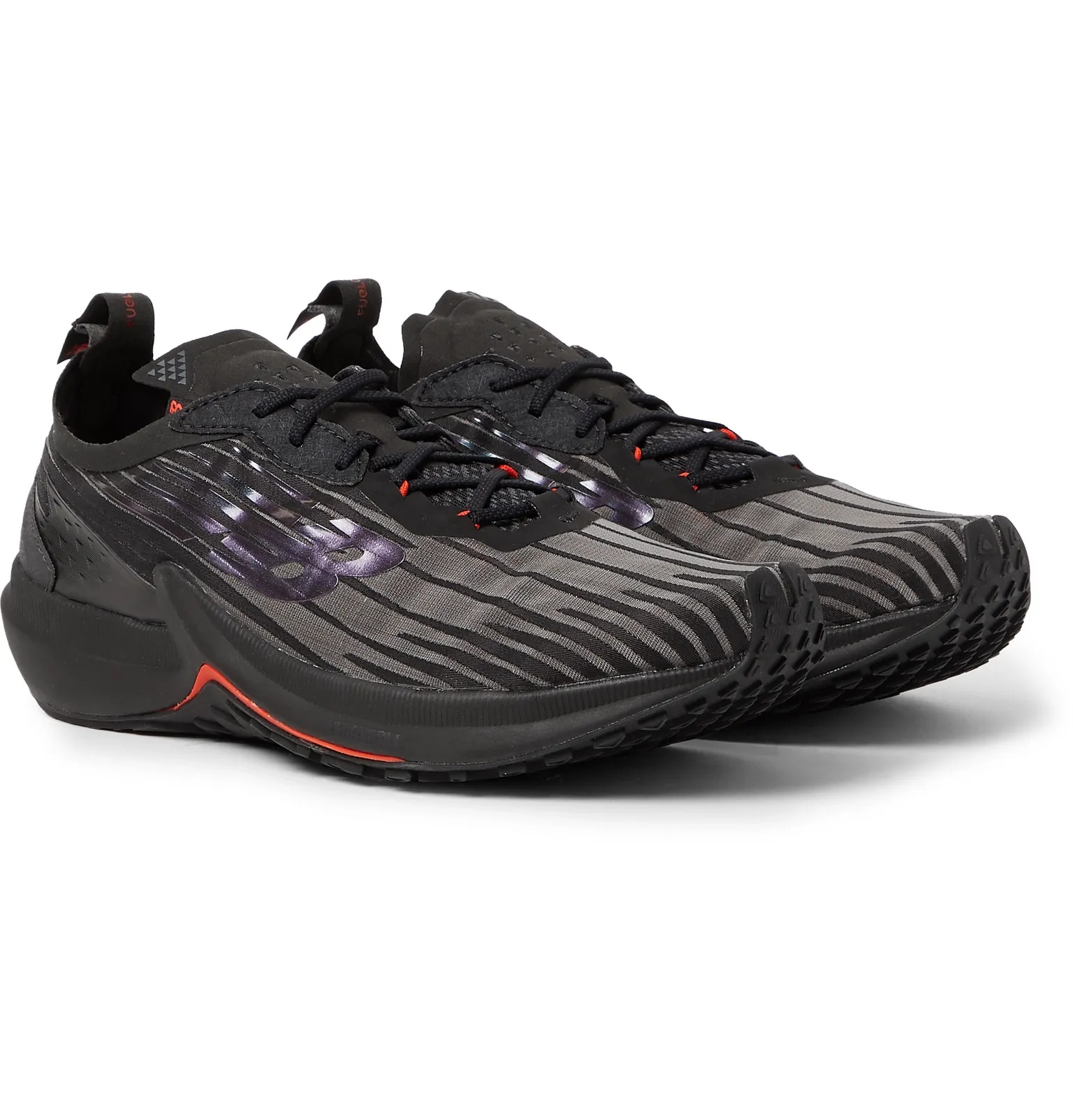 FuelCell Speedrift Felt-Trimmed Woven Running Sneakers - 4