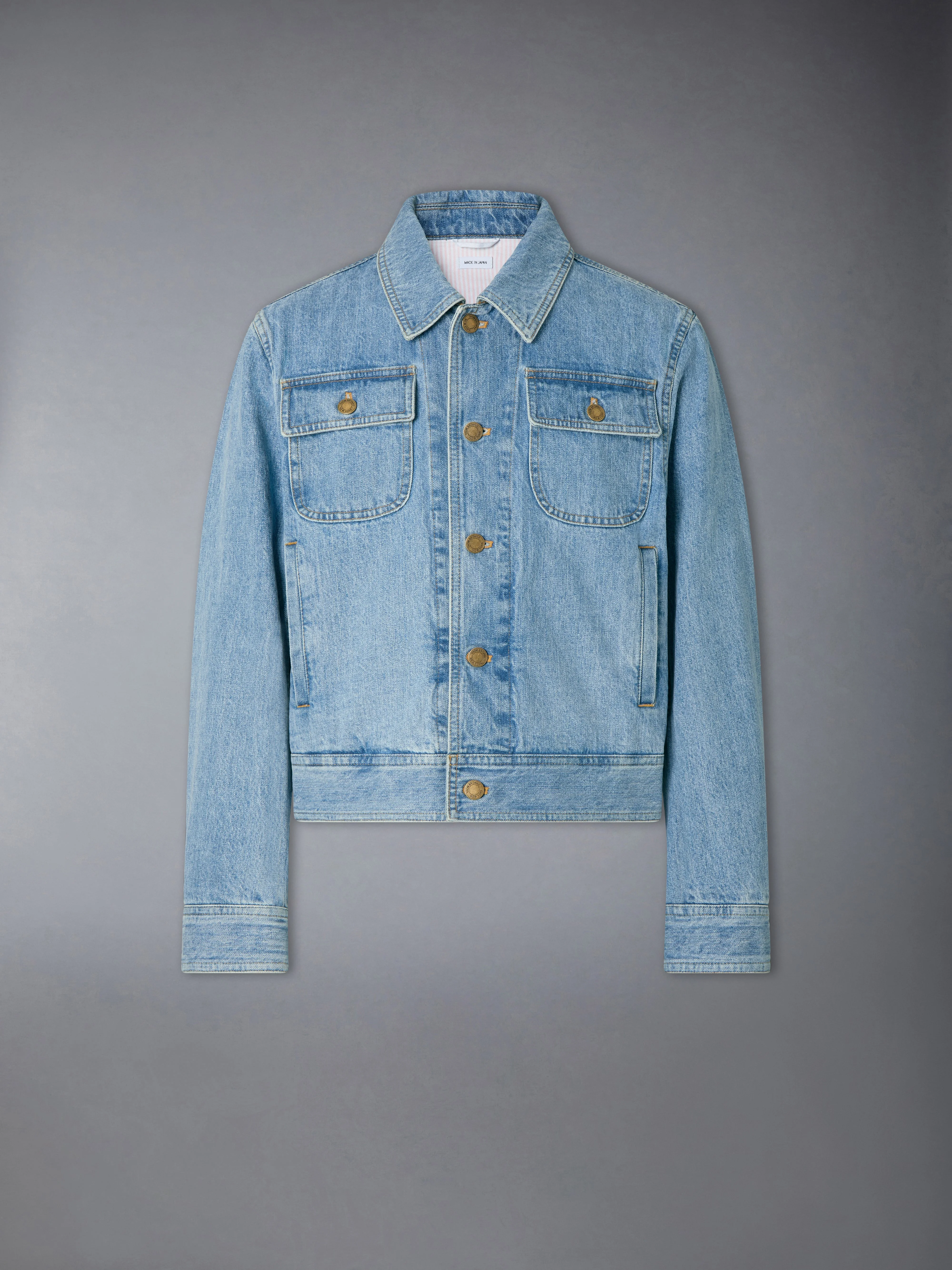SELVEDGE DENIM BACKSTRAP UTILITY JACKET - 1