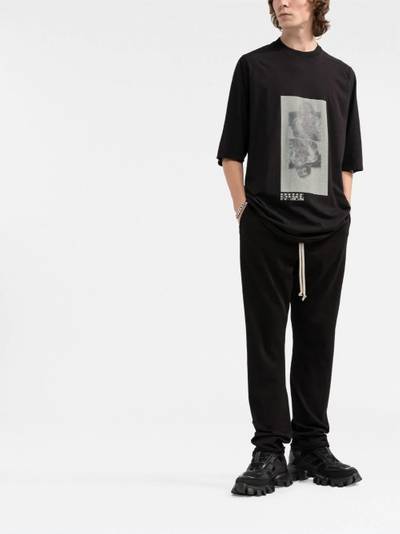 Rick Owens DRKSHDW drop-crotch track pants outlook