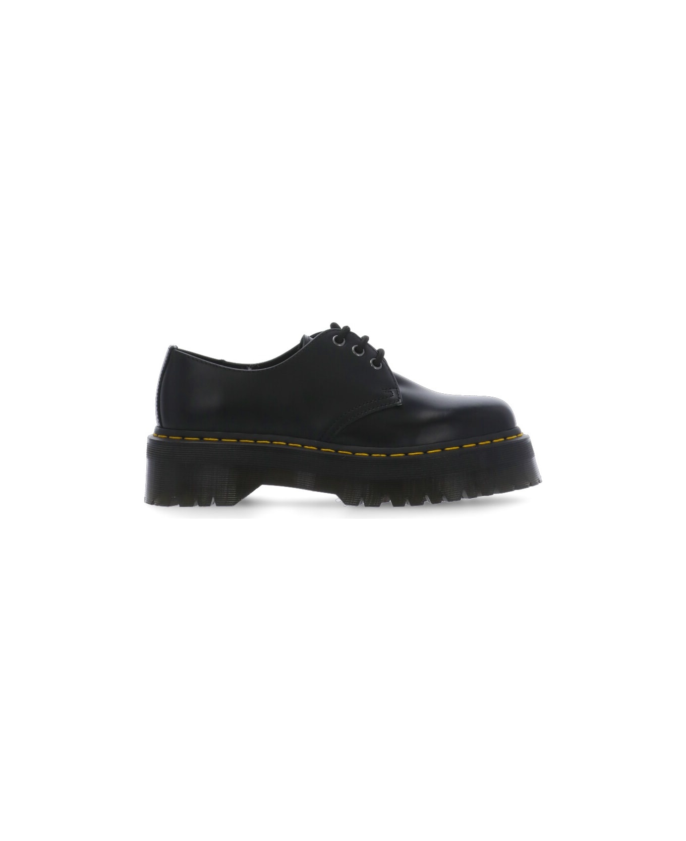 1461 Quad Platform Leather Shoes - 1