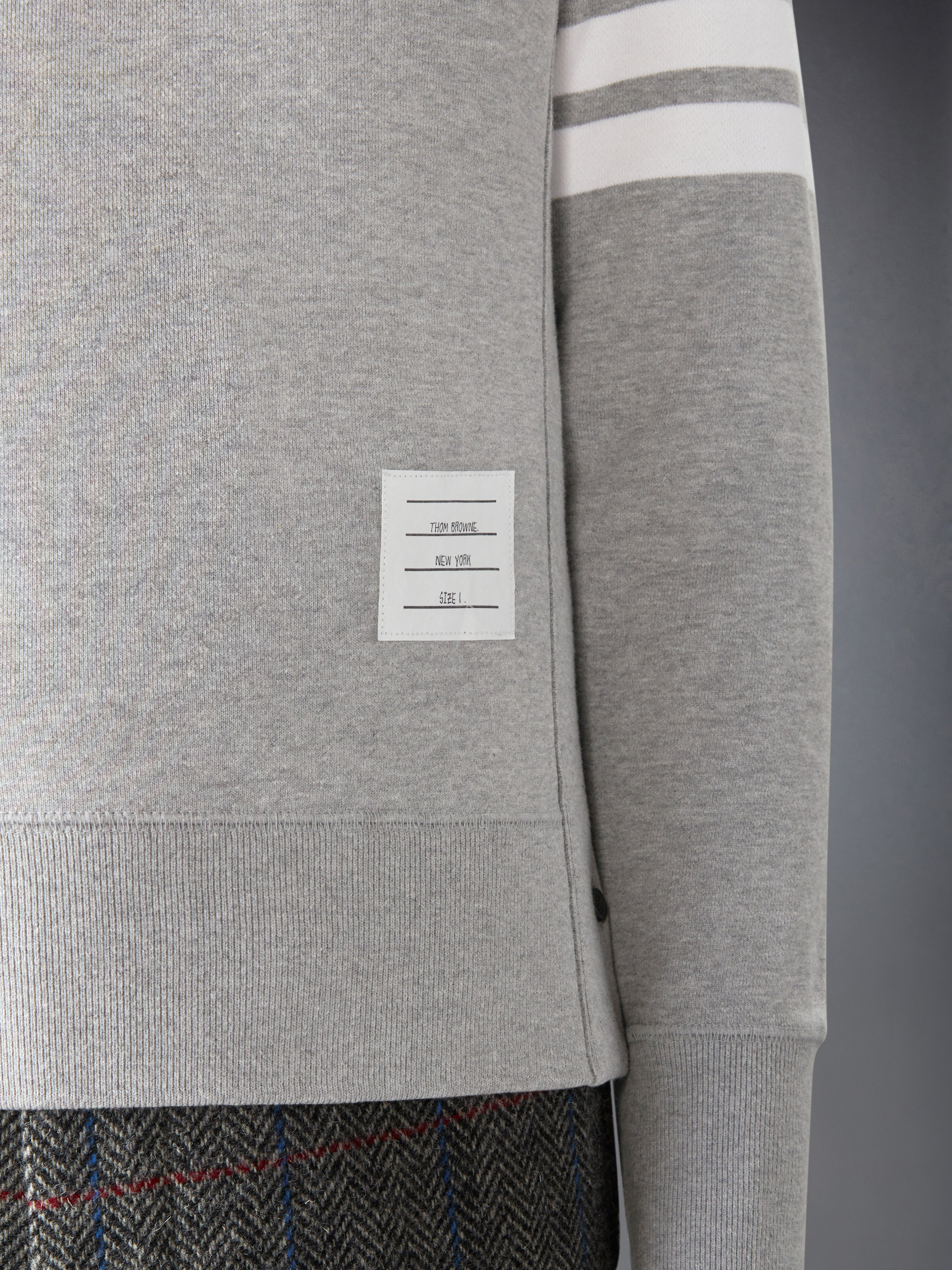 LOOPBACK BIRD PATCHES 4-BAR SWEATSHIRT - 6