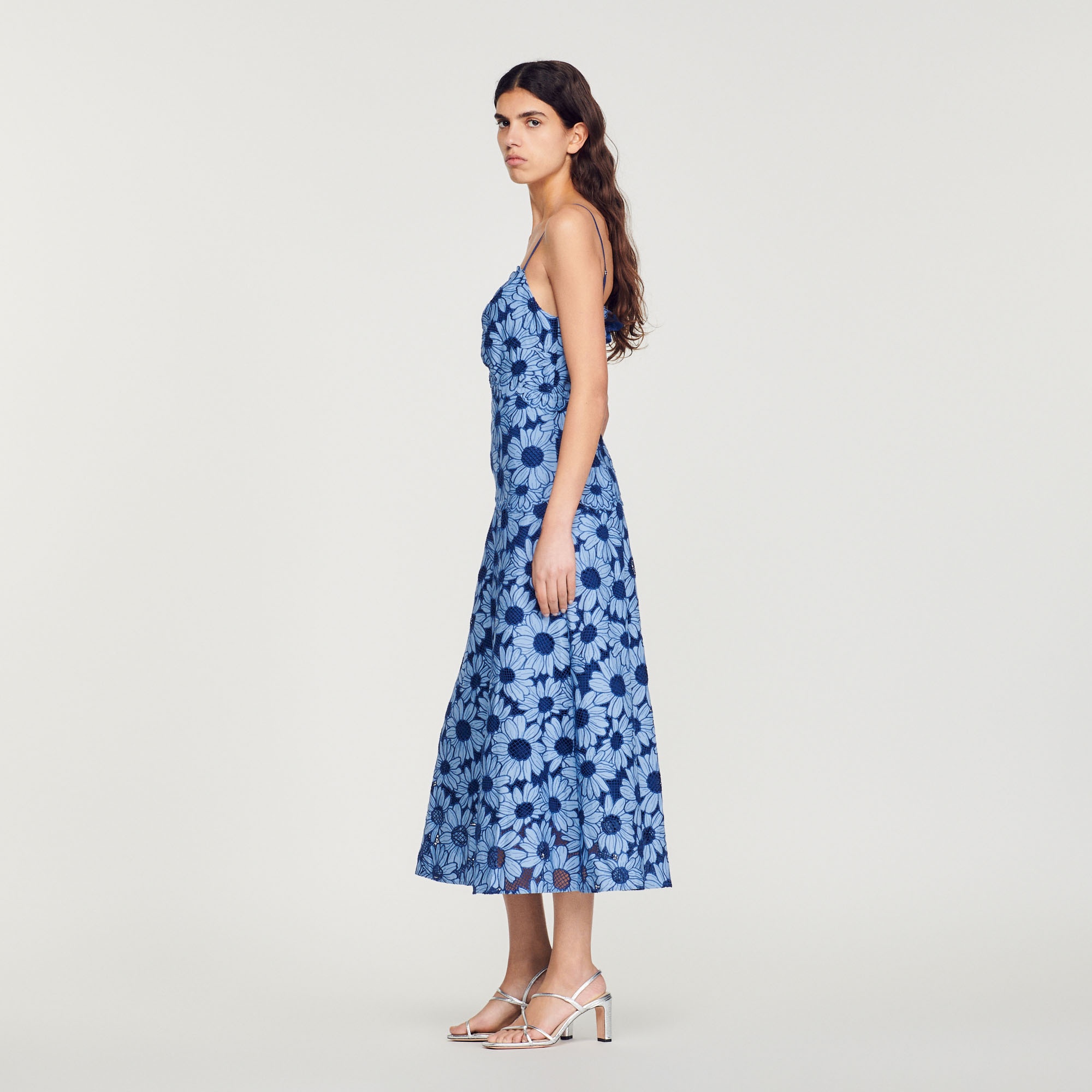 Daisy guipure midi dress - 7