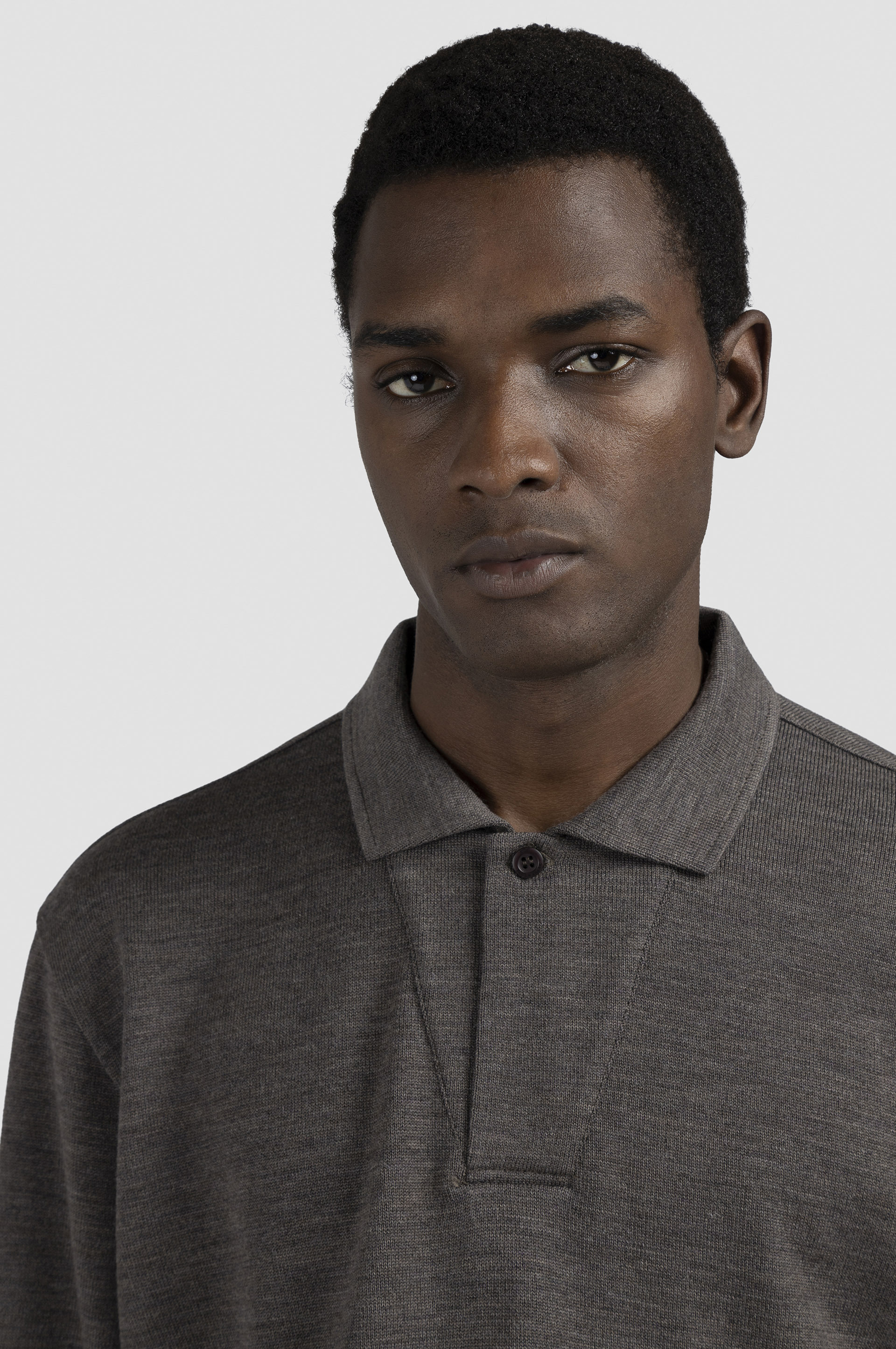 MERINO EXTRAFINE POLO SHIRT - 4