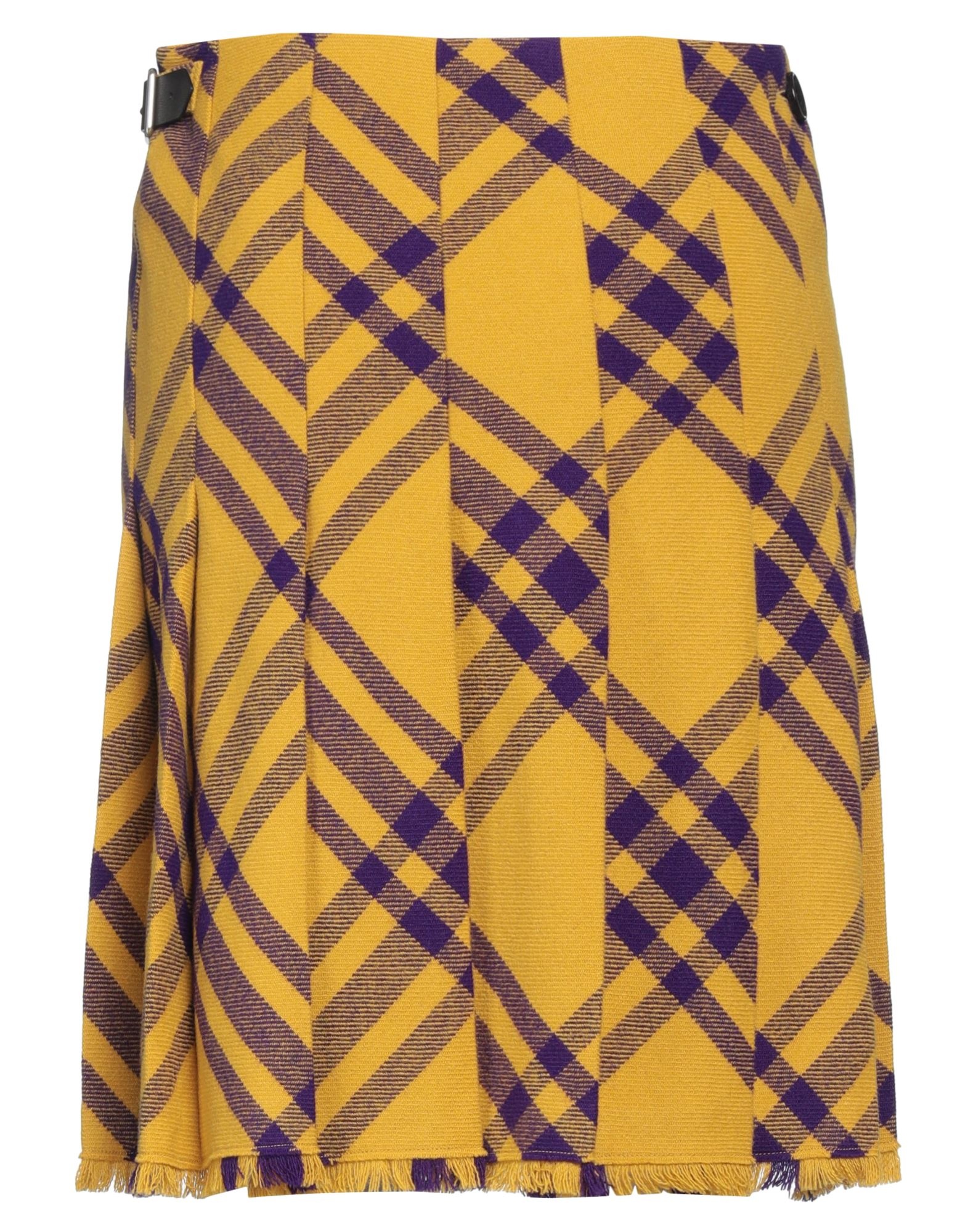 Yellow Women's Mini Skirt - 2