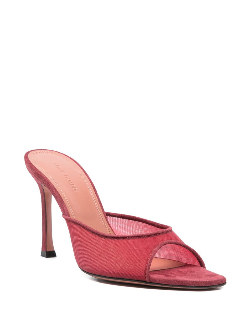 Amina Muaddi 95mm Alexia mules outlook