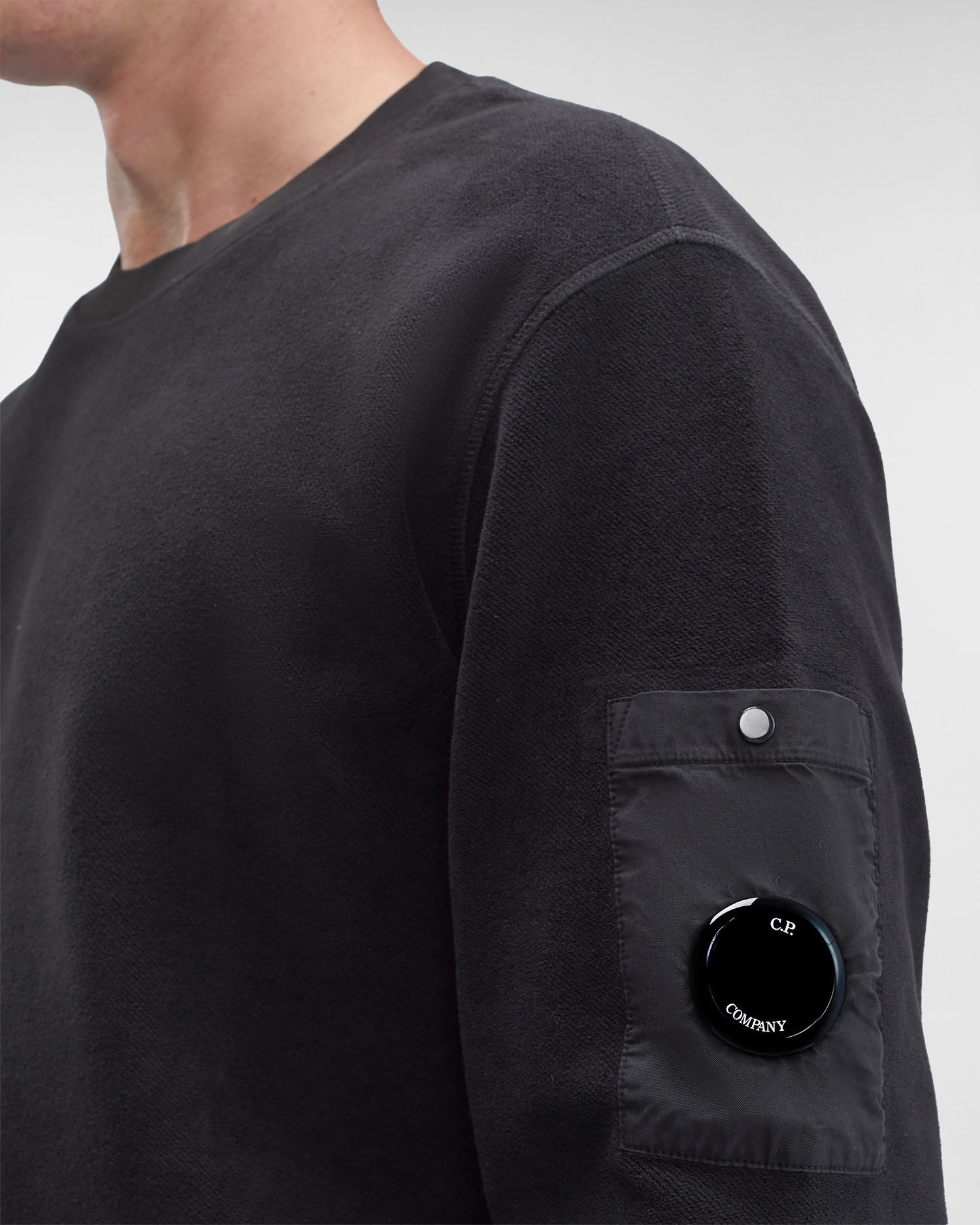 Reverse Brushed & Emerized Diag. Fleece Sweatshirt - 4