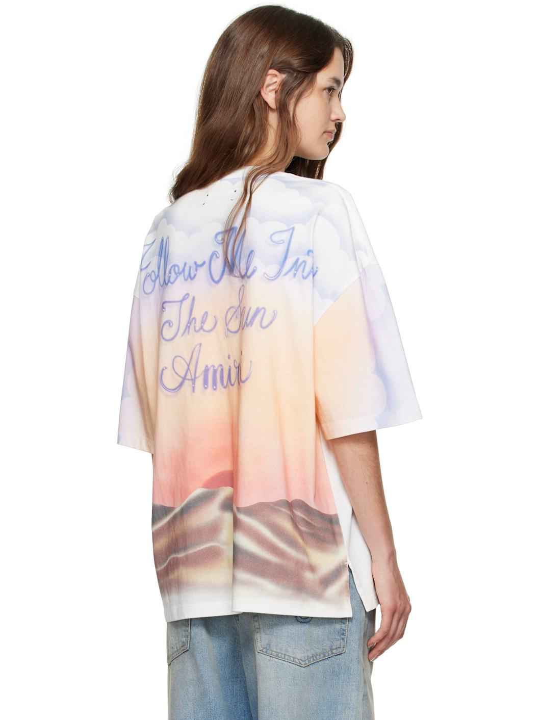 Off-White 'Follow Me' Oversized T-shirt - 3