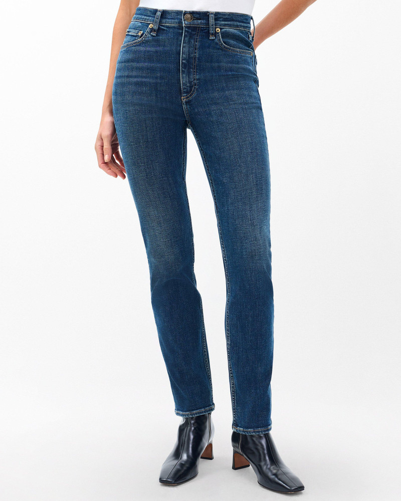 Wren Slim Straight Jeans Flexi in Carlton 4
