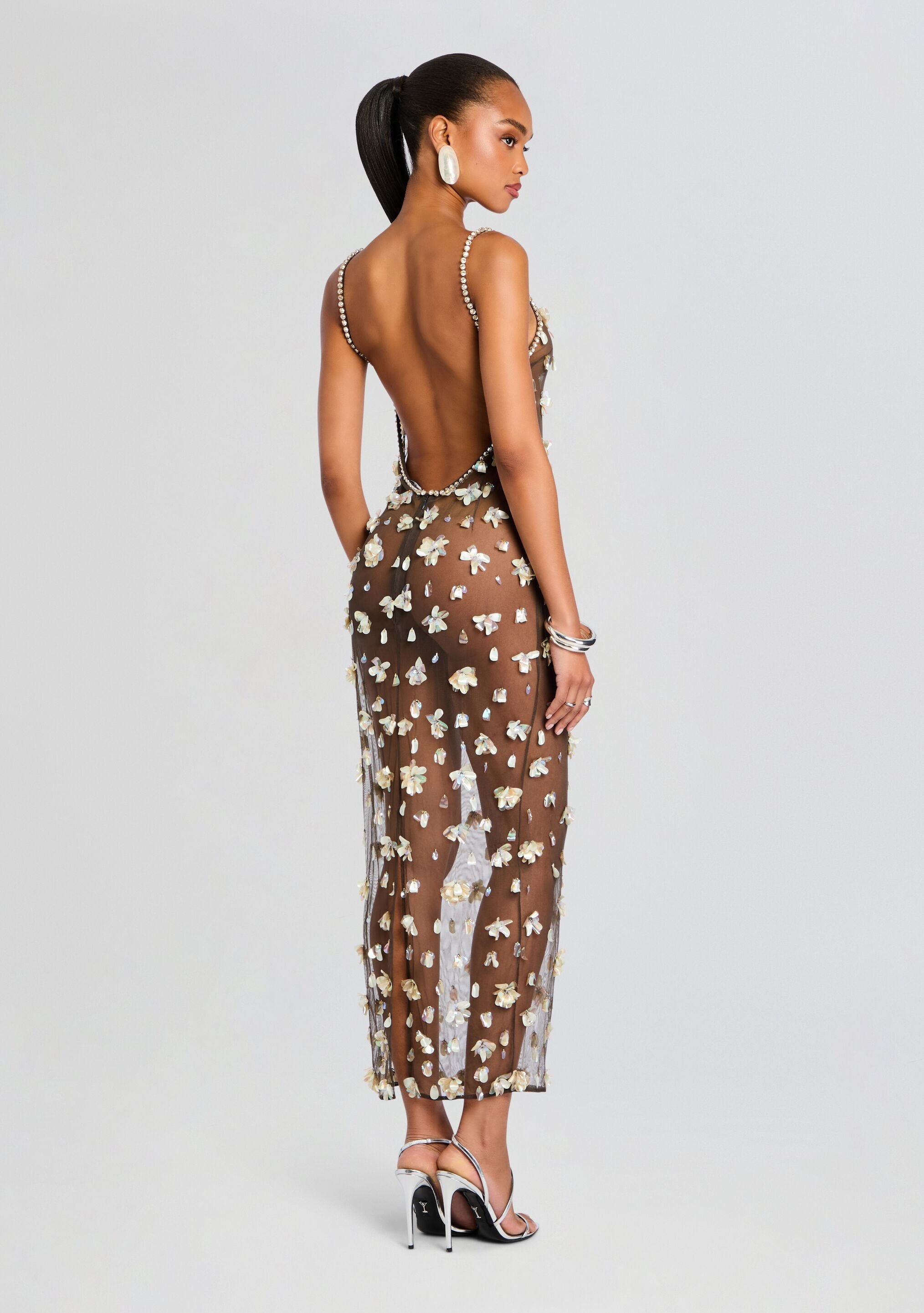 ALGEA EMBELLISHED DRESS - 5