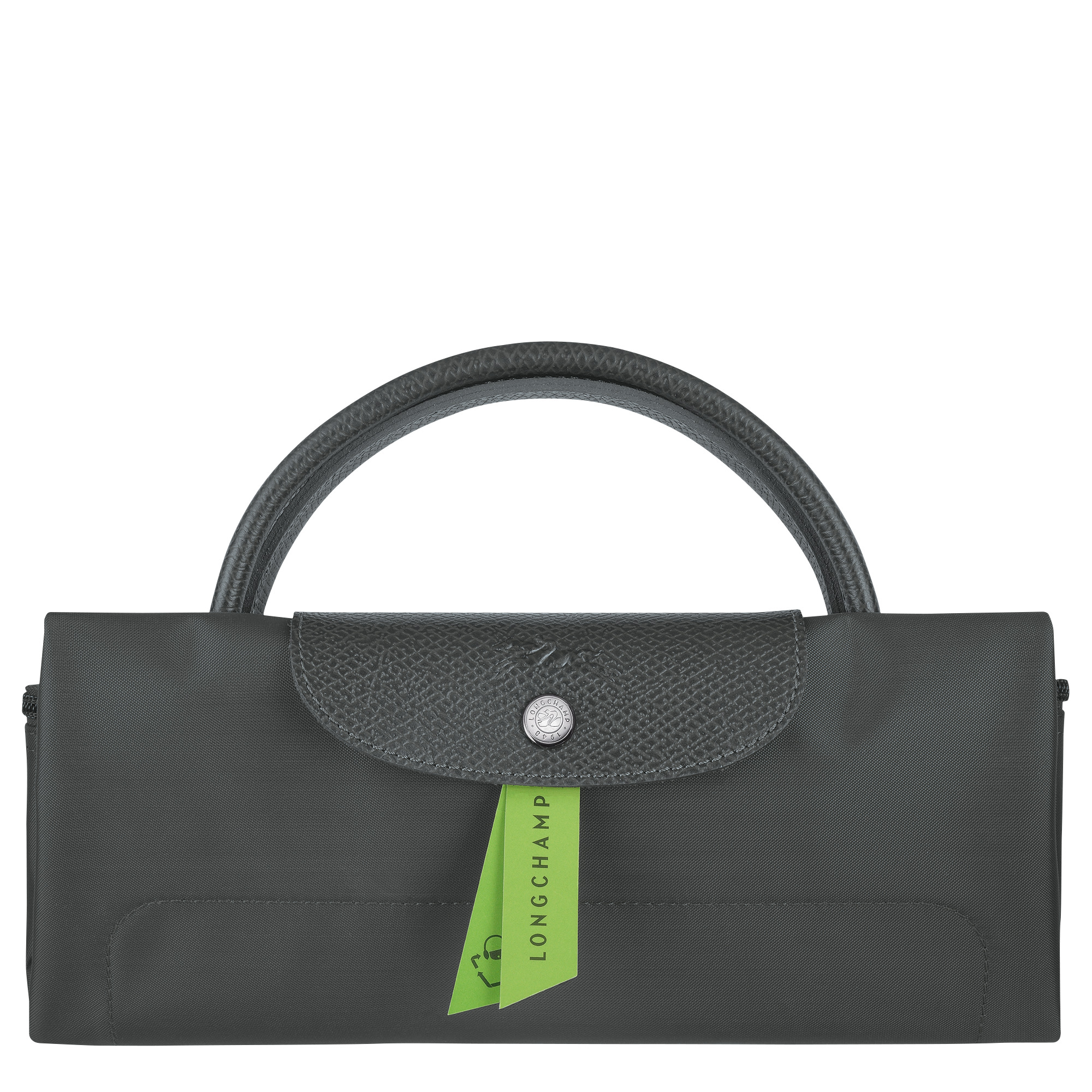 Le Pliage Green S Travel bag Graphite - Recycled canvas - 5