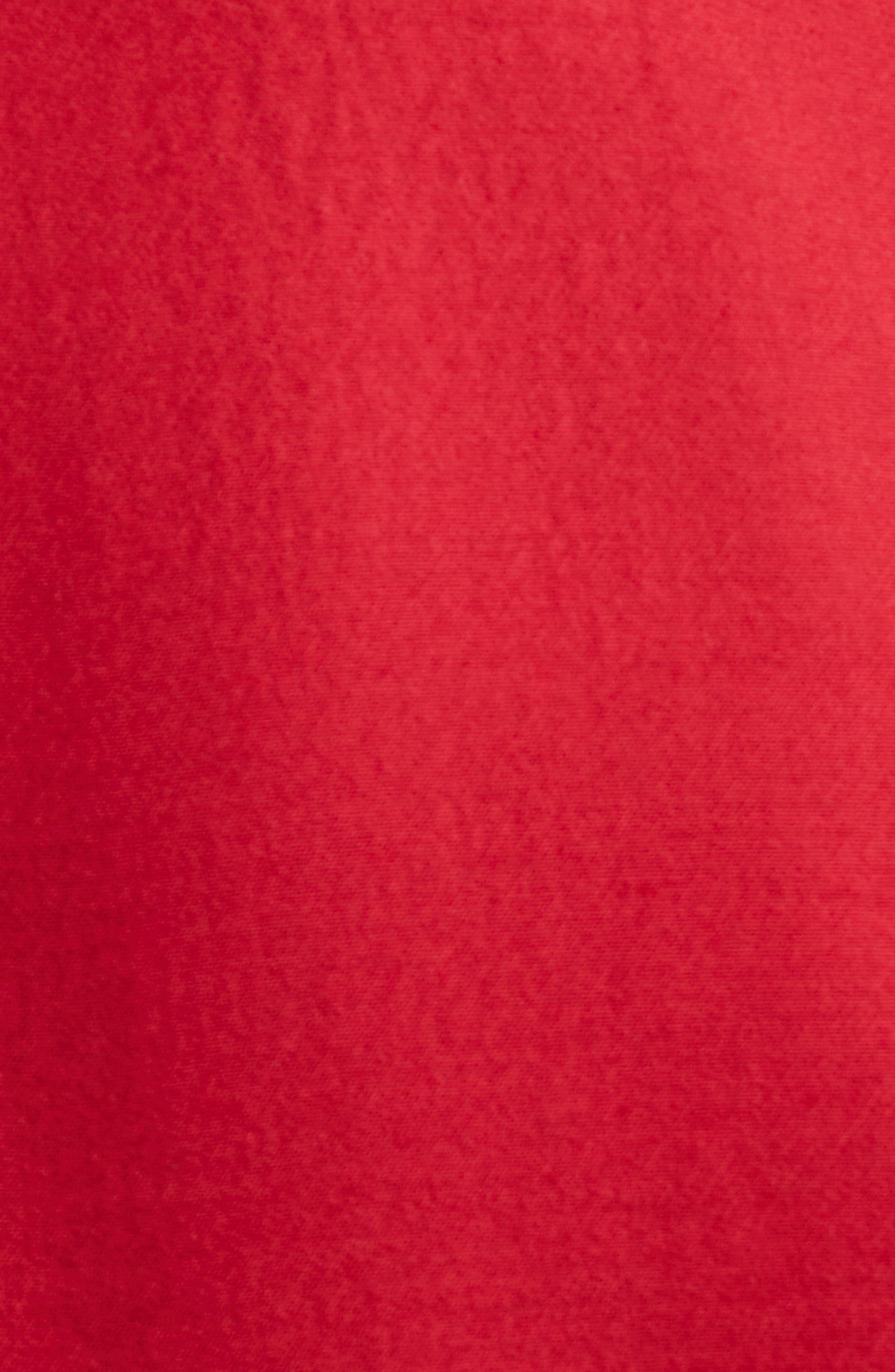 Versace Sculptural Wool Blend Fit & Flare Dress in Parade Red at Nordstrom - 6