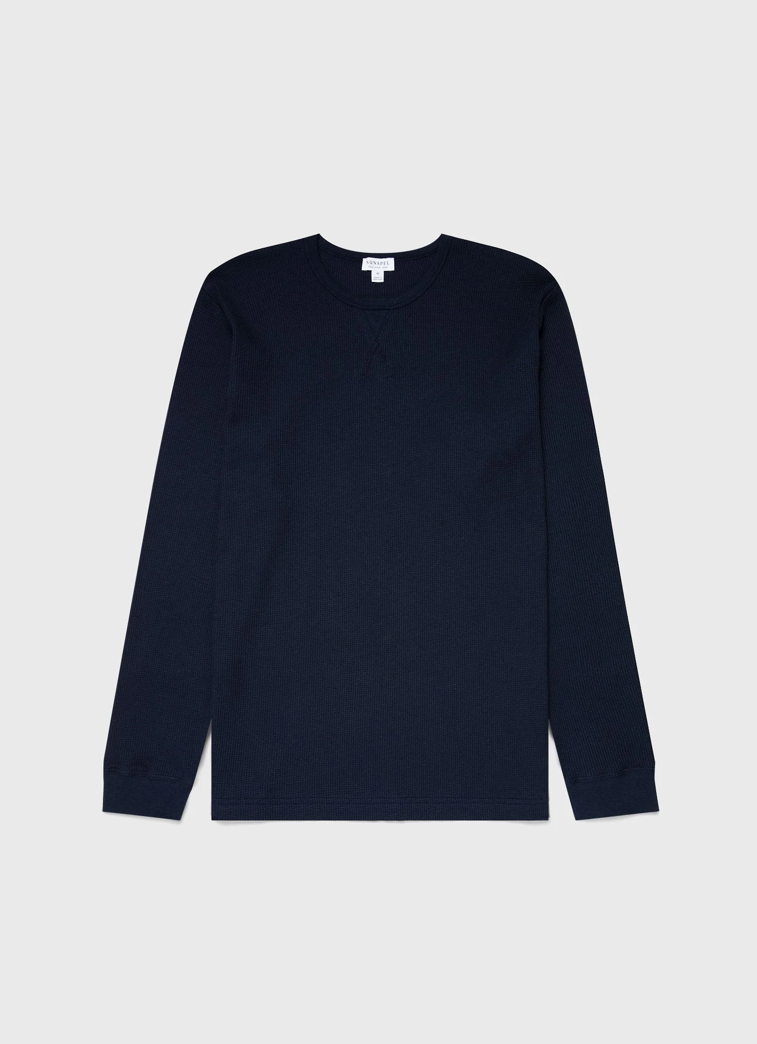 Long Sleeve Waffle T‑shirt - 1