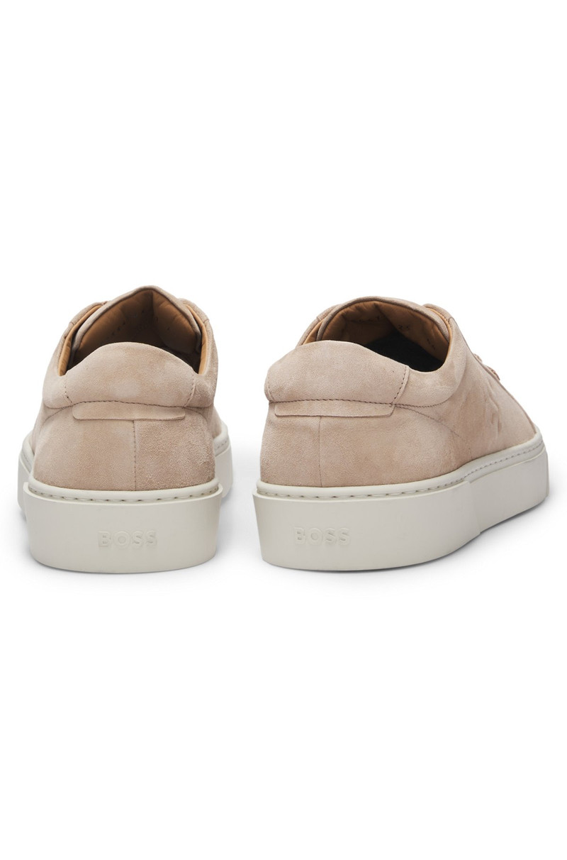 BOSS GARY TRAINERS IN VELOUR-EFFECT SUEDE outlook