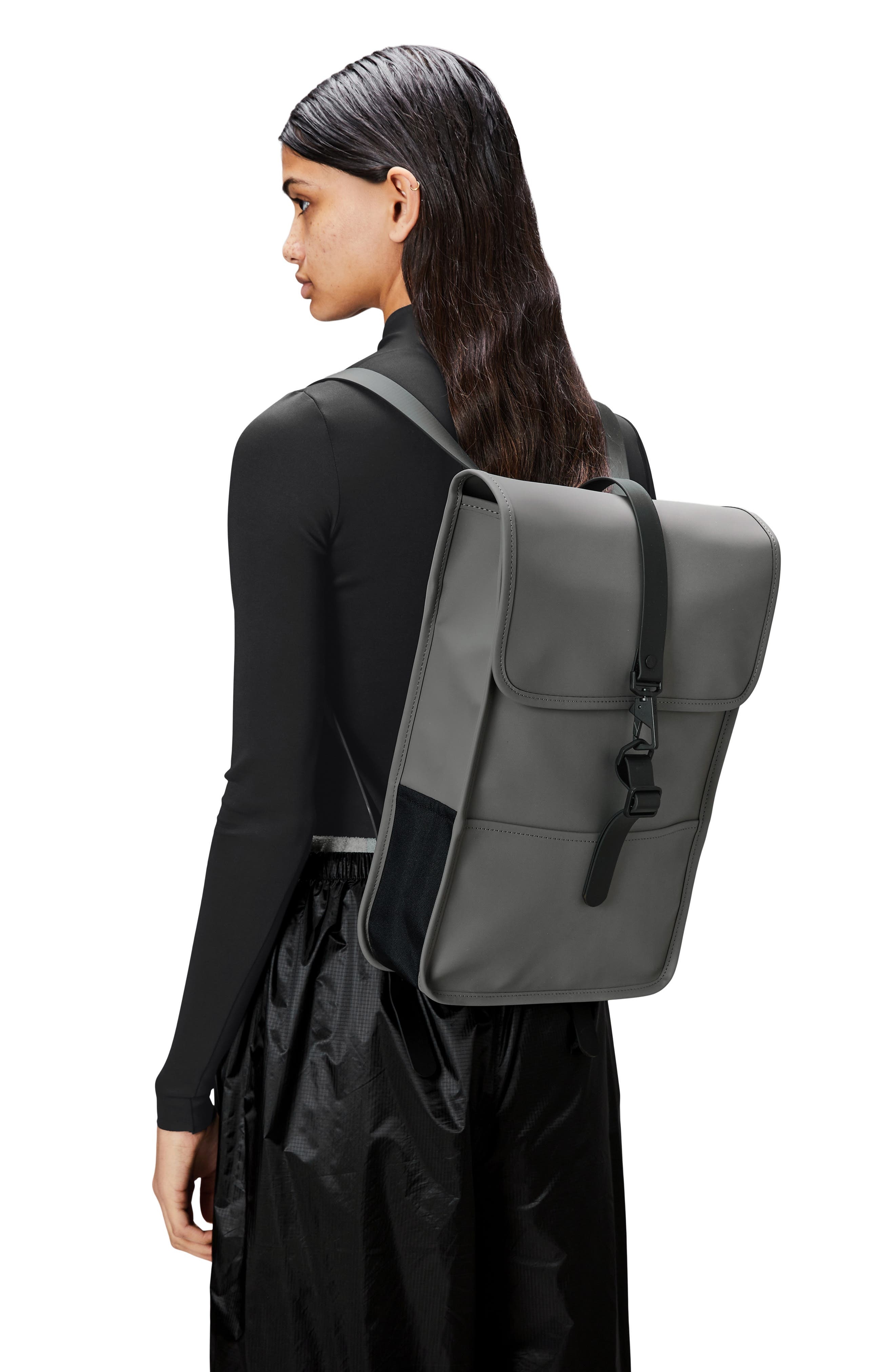 Rains Mini Waterproof Backpack in Grey at Nordstrom - 2