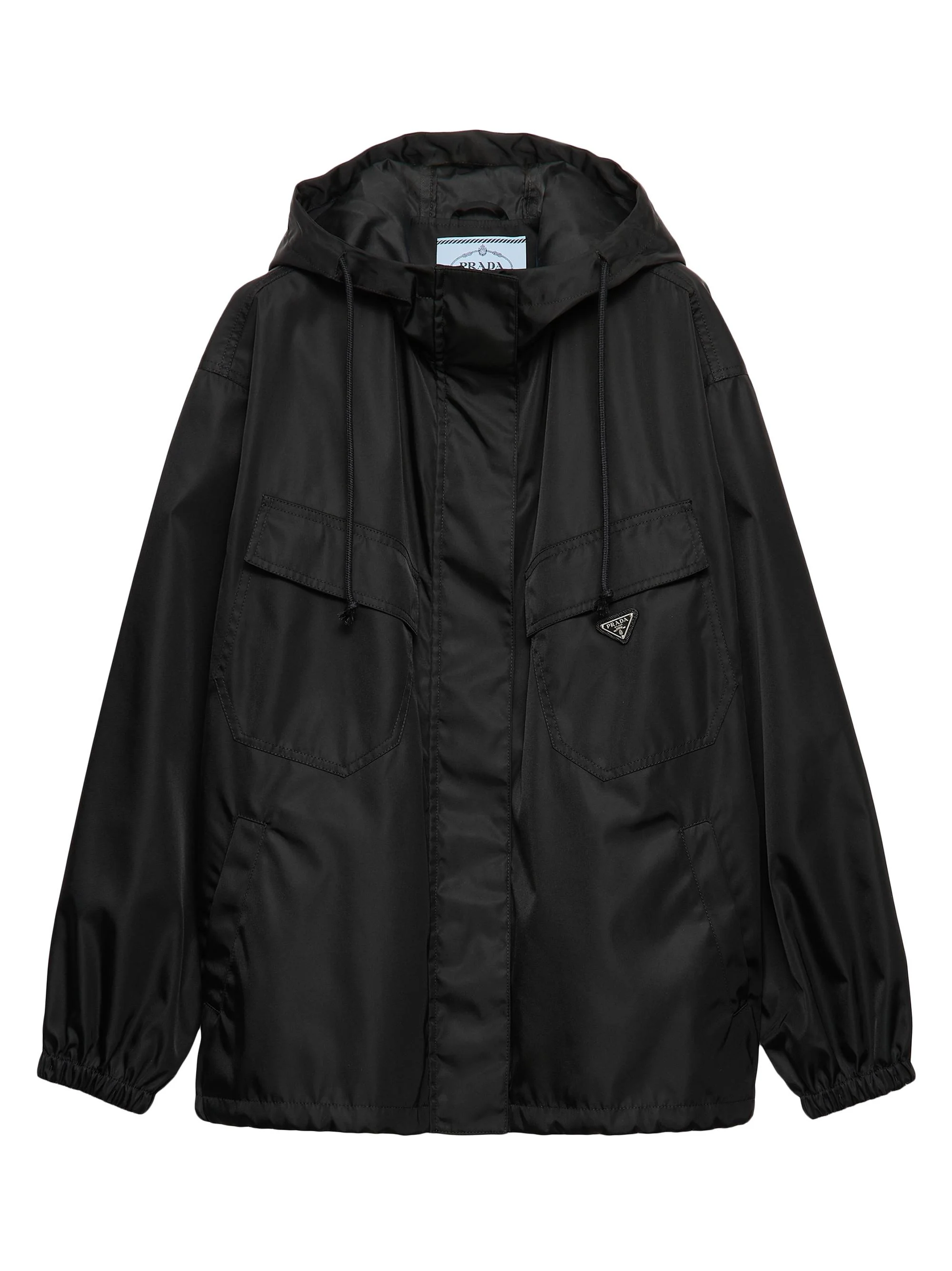 Women's Re-Nylon Blouson Jacket - Black - 1