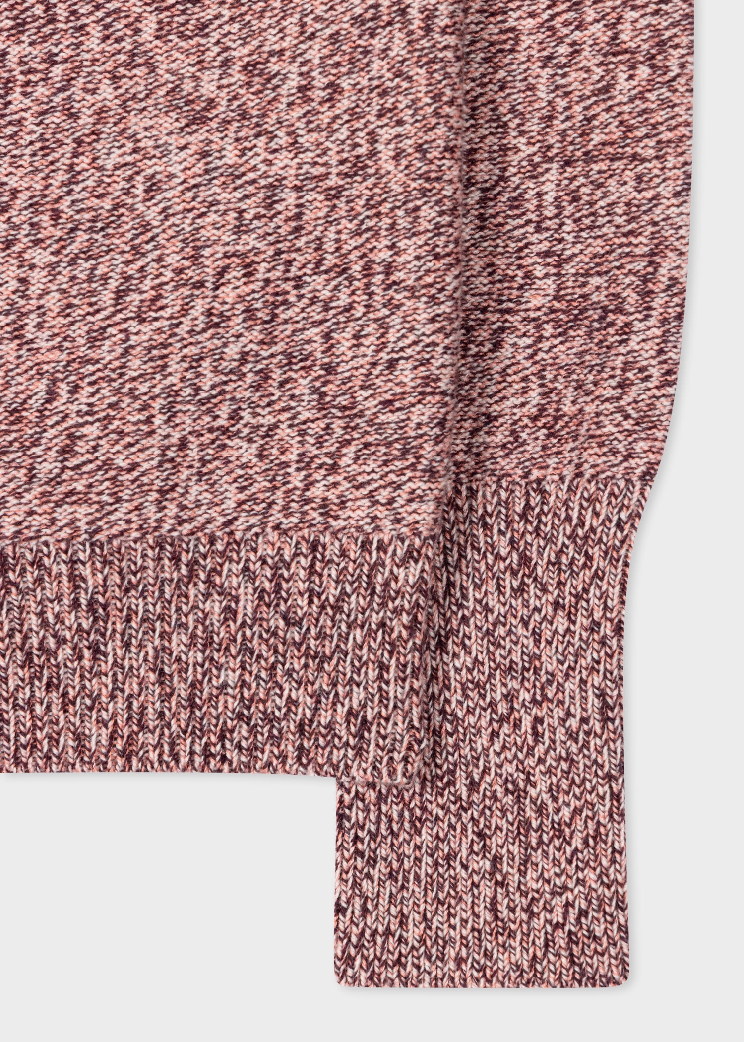Pink Fleck 'Happy' Sweater - 2