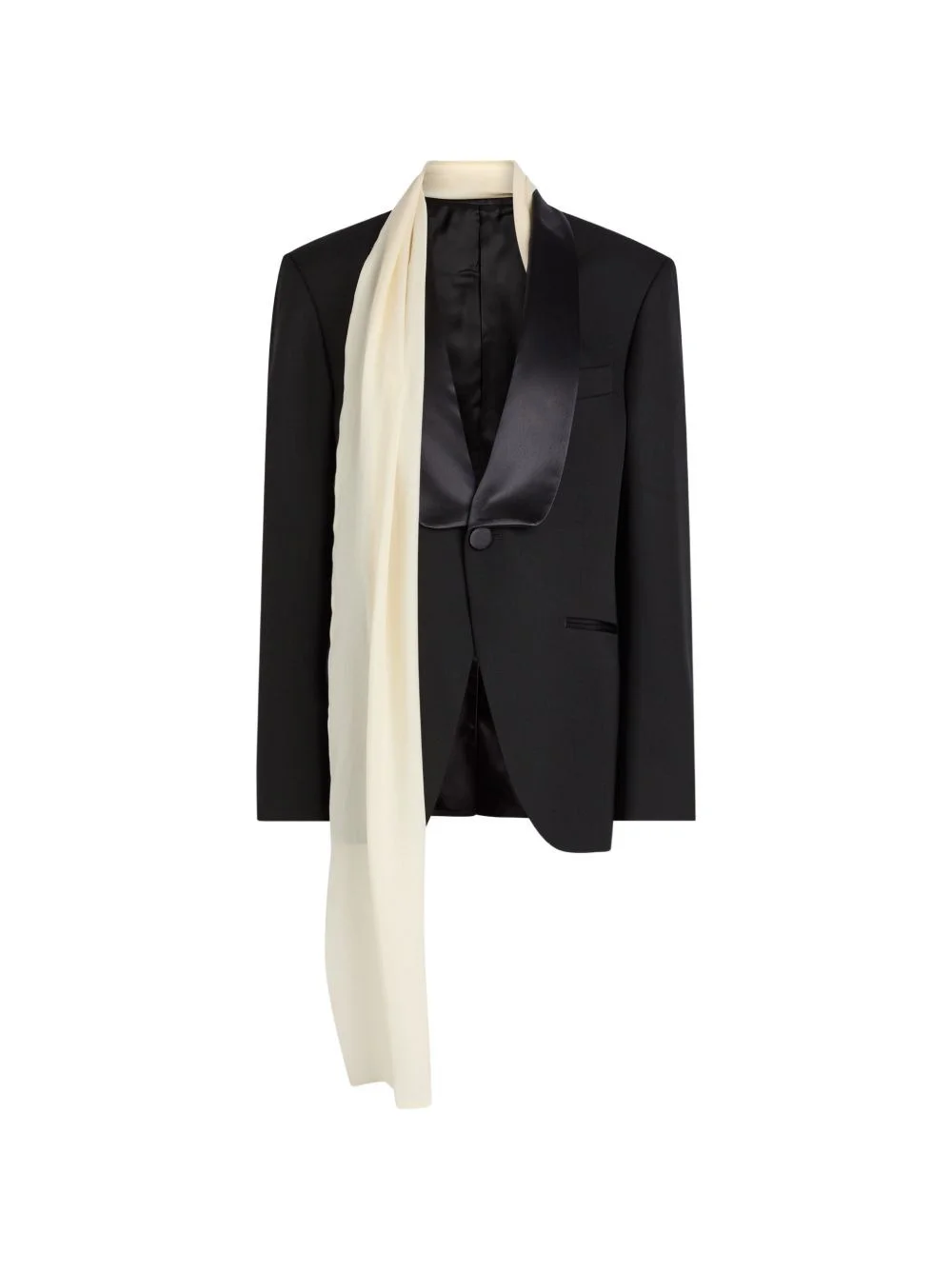 Rania single-breasted blazer - 1