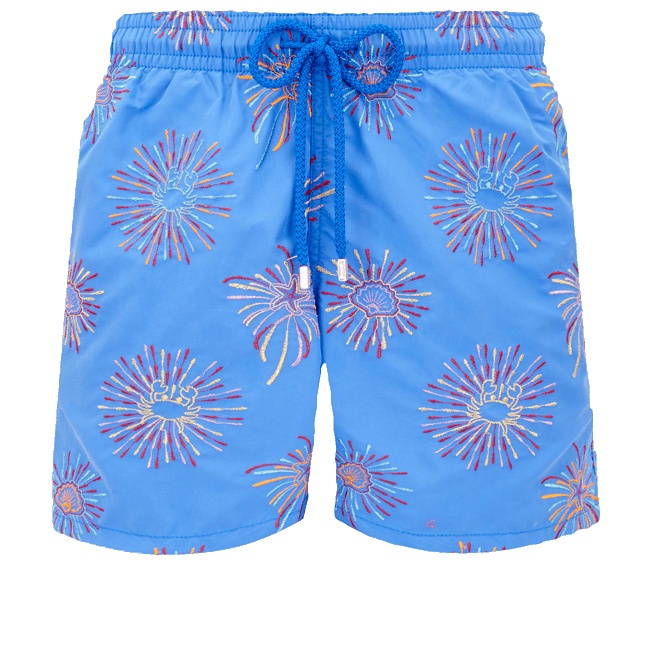 Men Swim Trunks Embroidered Fireworks - Limited Edition - 1