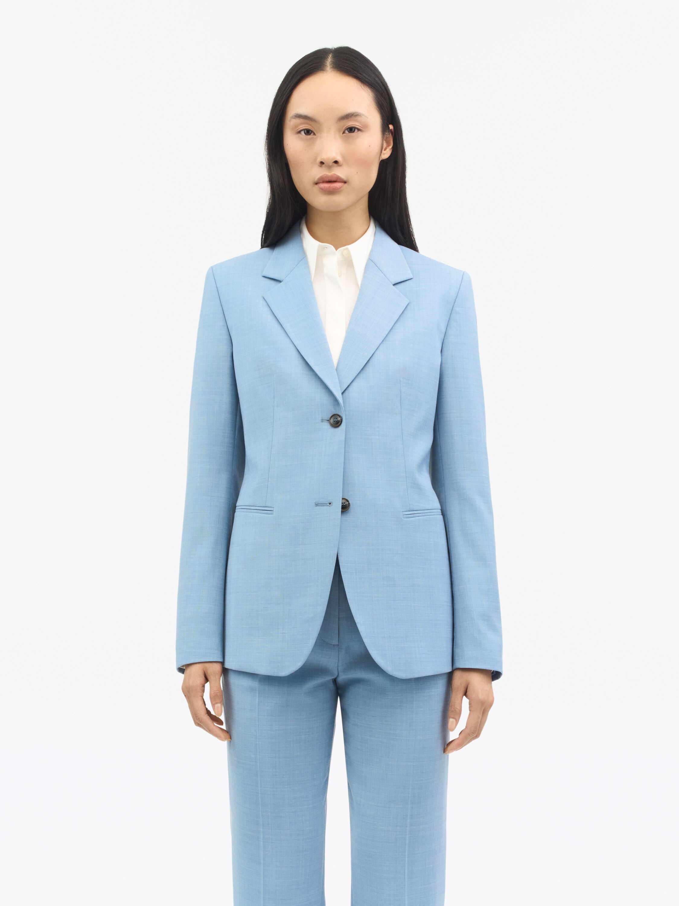 Ylja Everyday Wool Blend Blazer - 4