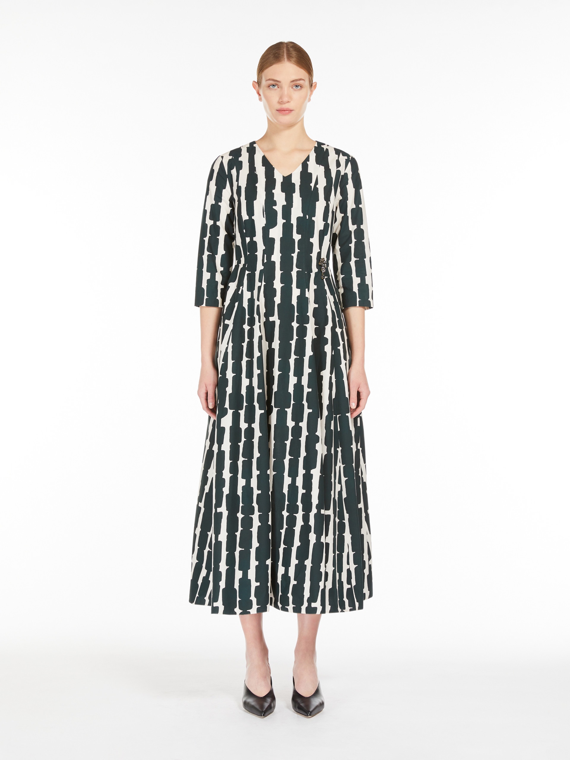 EVELIN Printed cotton dress - 3