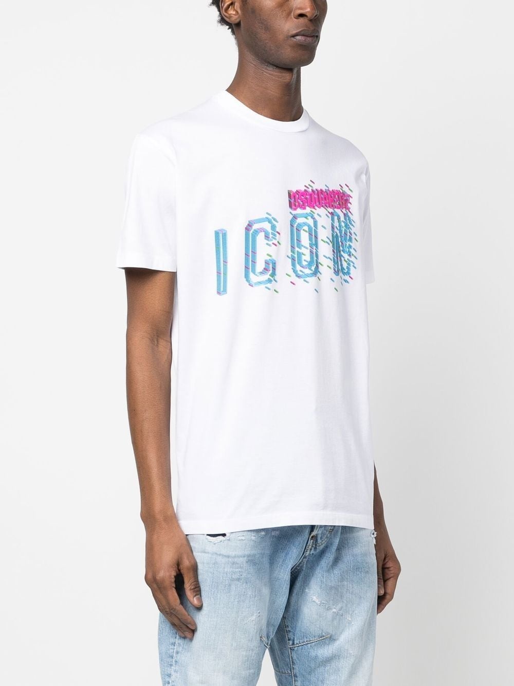 Icon-print cotton T-shirt - 3