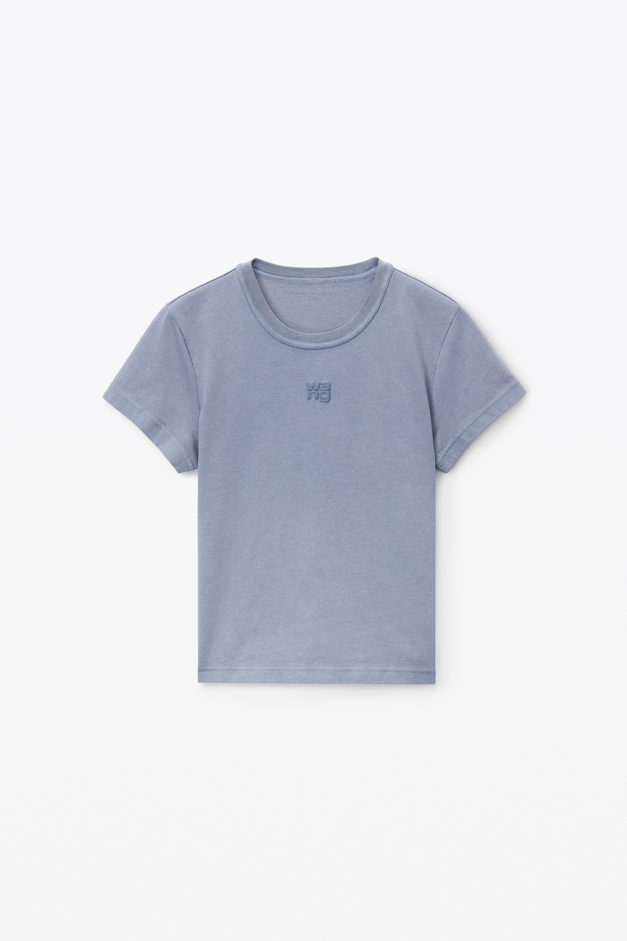 Puff logo shrunken tee in cotton jersey - 1