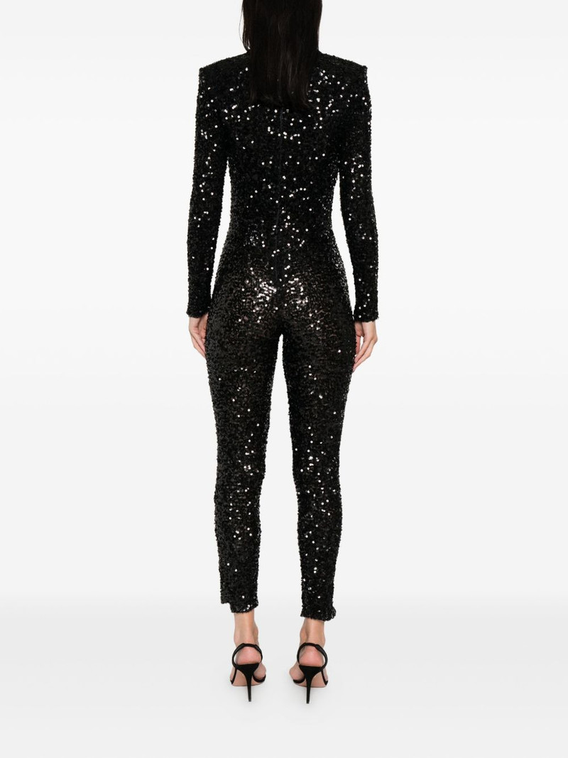 sequin-embellished jumpsuit 4