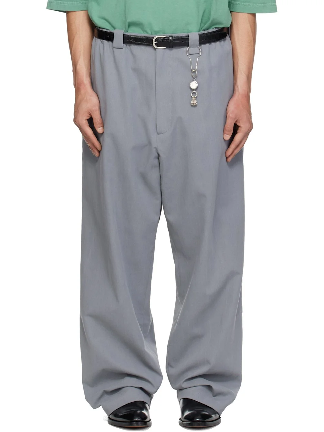 Gray Toluca Trousers - 1