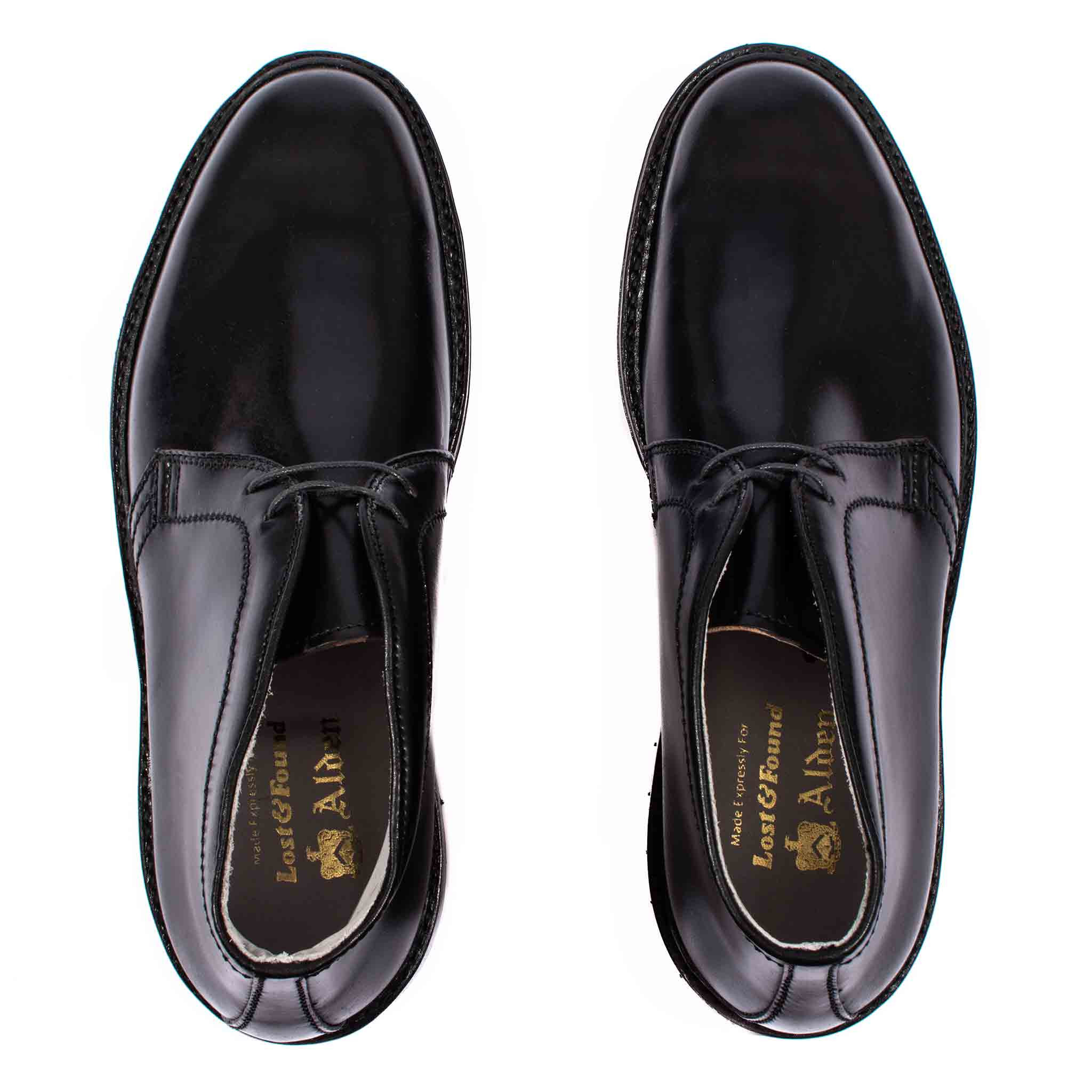 Chukka Boot Black Shell Cordovan with Commando Sole - 5