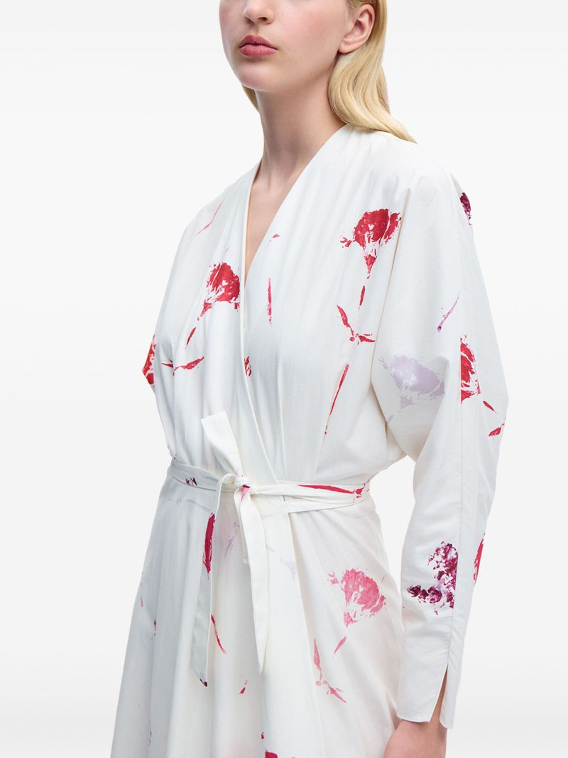 cotton wrap dress 5