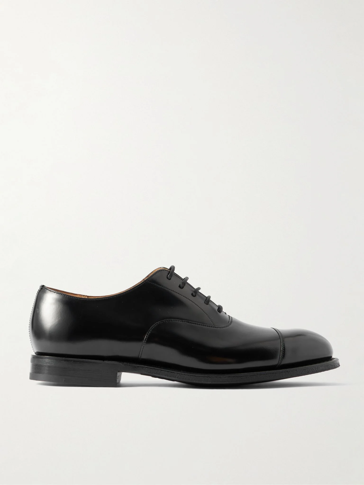 Consul R 2.0 Polished-Leather Oxford Shoes Black - 1