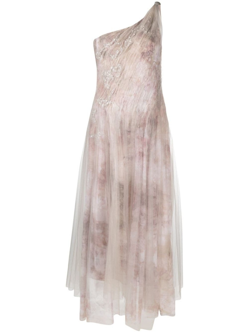 Bristowe one-shoulder asymmetric dress 1