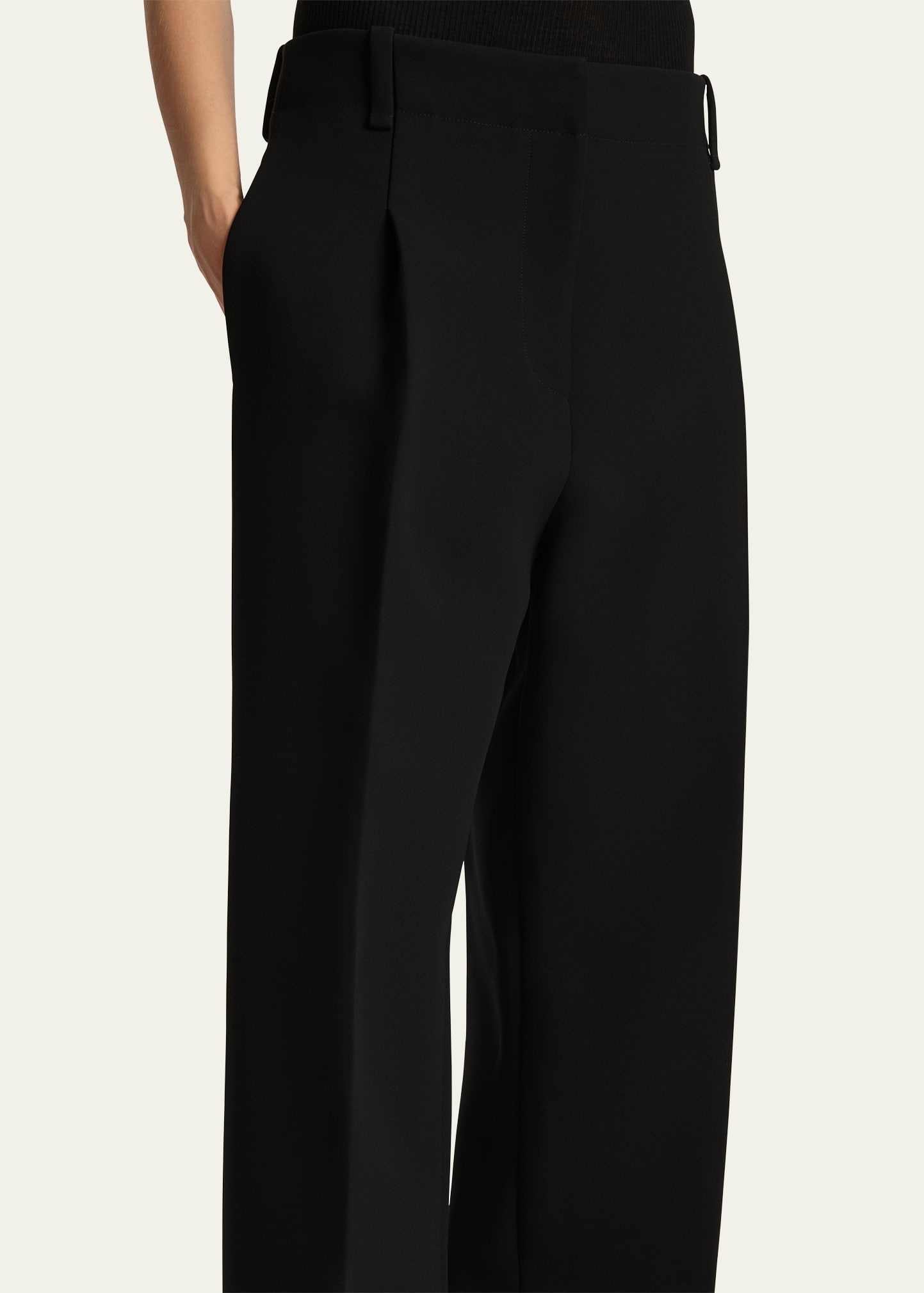 Lenton Pintuck Wool Pants - 5
