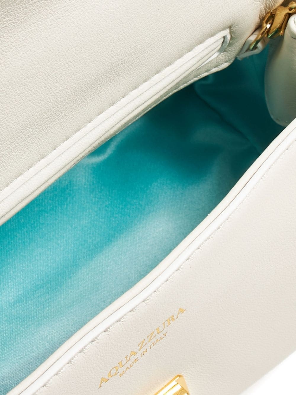 Twist leather clutch bag - 4