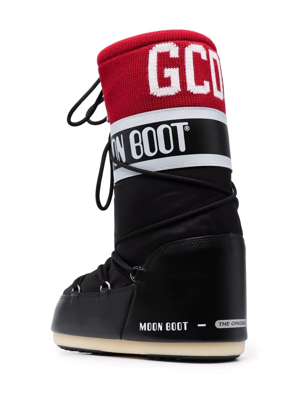 logo-print moon boots - 3