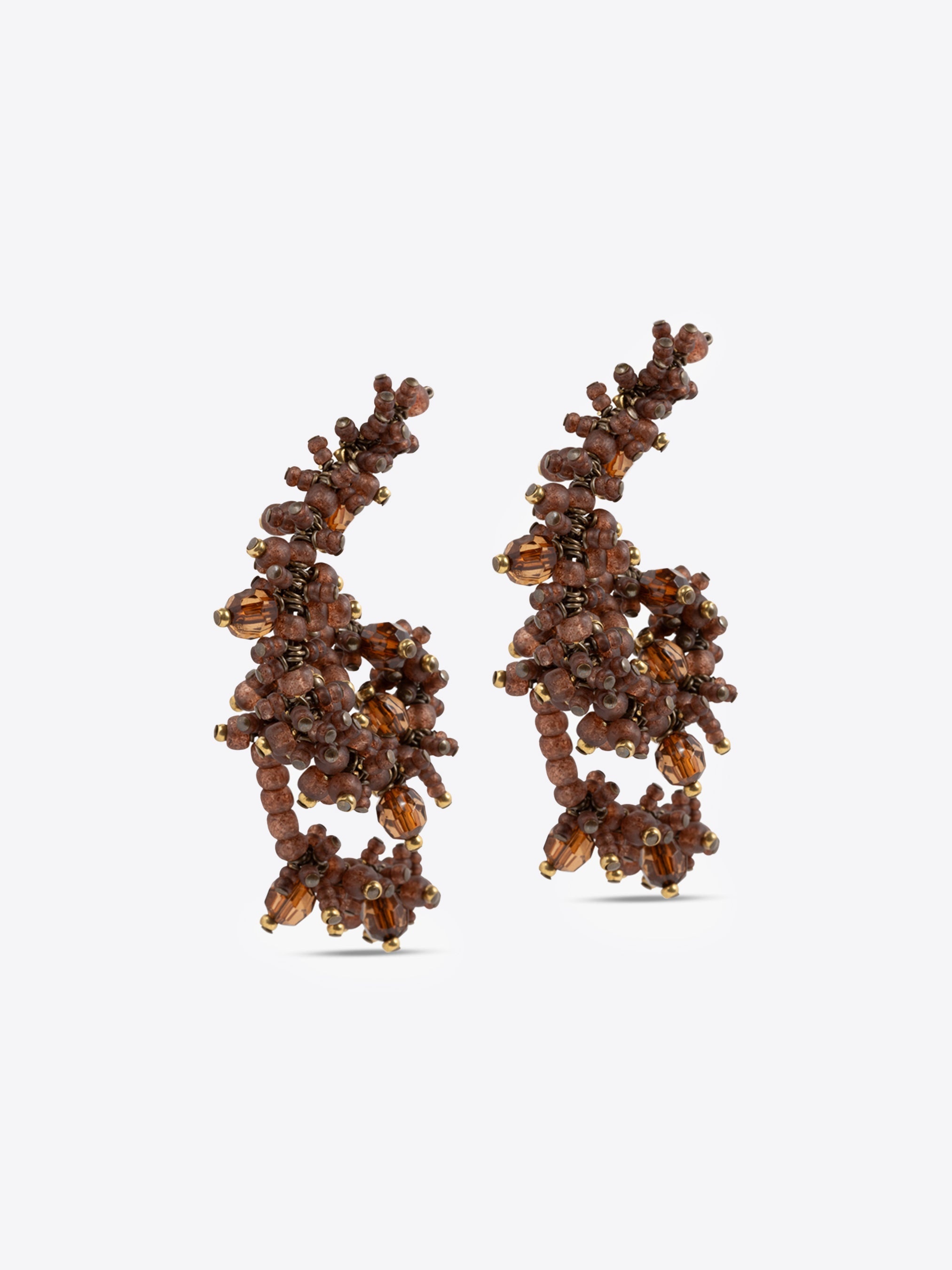 EMBROIDERED EARRINGS - 3