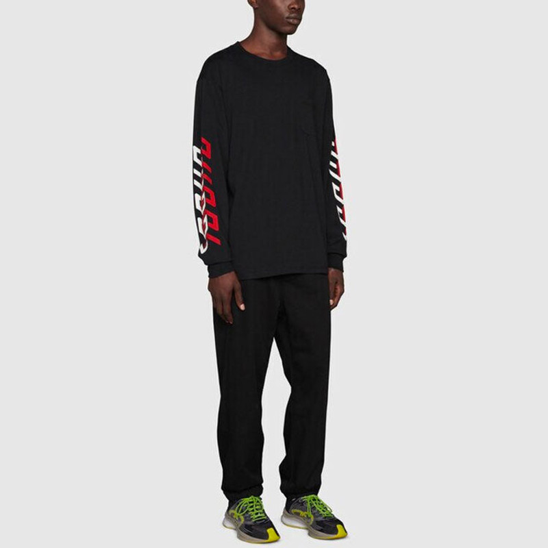 GUCCI Gucci Cotton T-Shirt With Gucci Mirror Print 'Black' 676063-XJDWA-1152 outlook