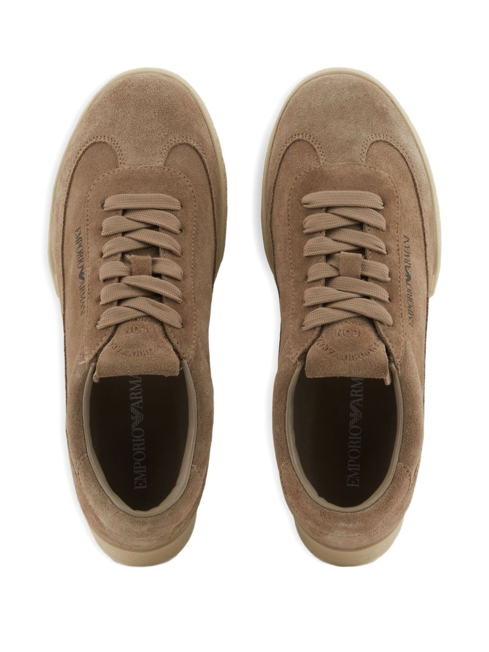 Suede leather sneakers - 2