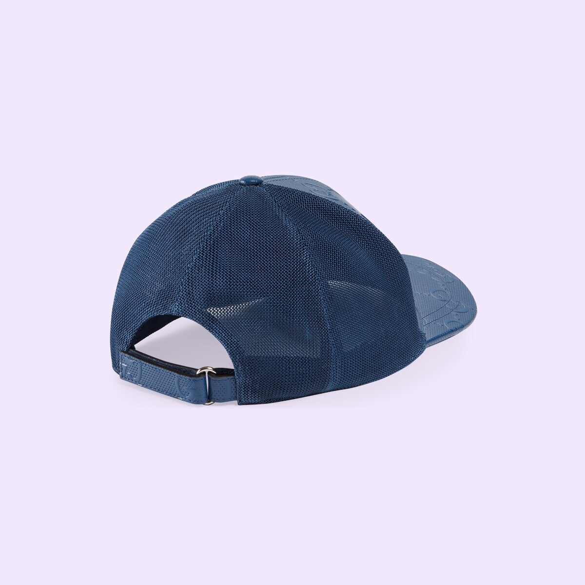 GG leather baseball hat - 4