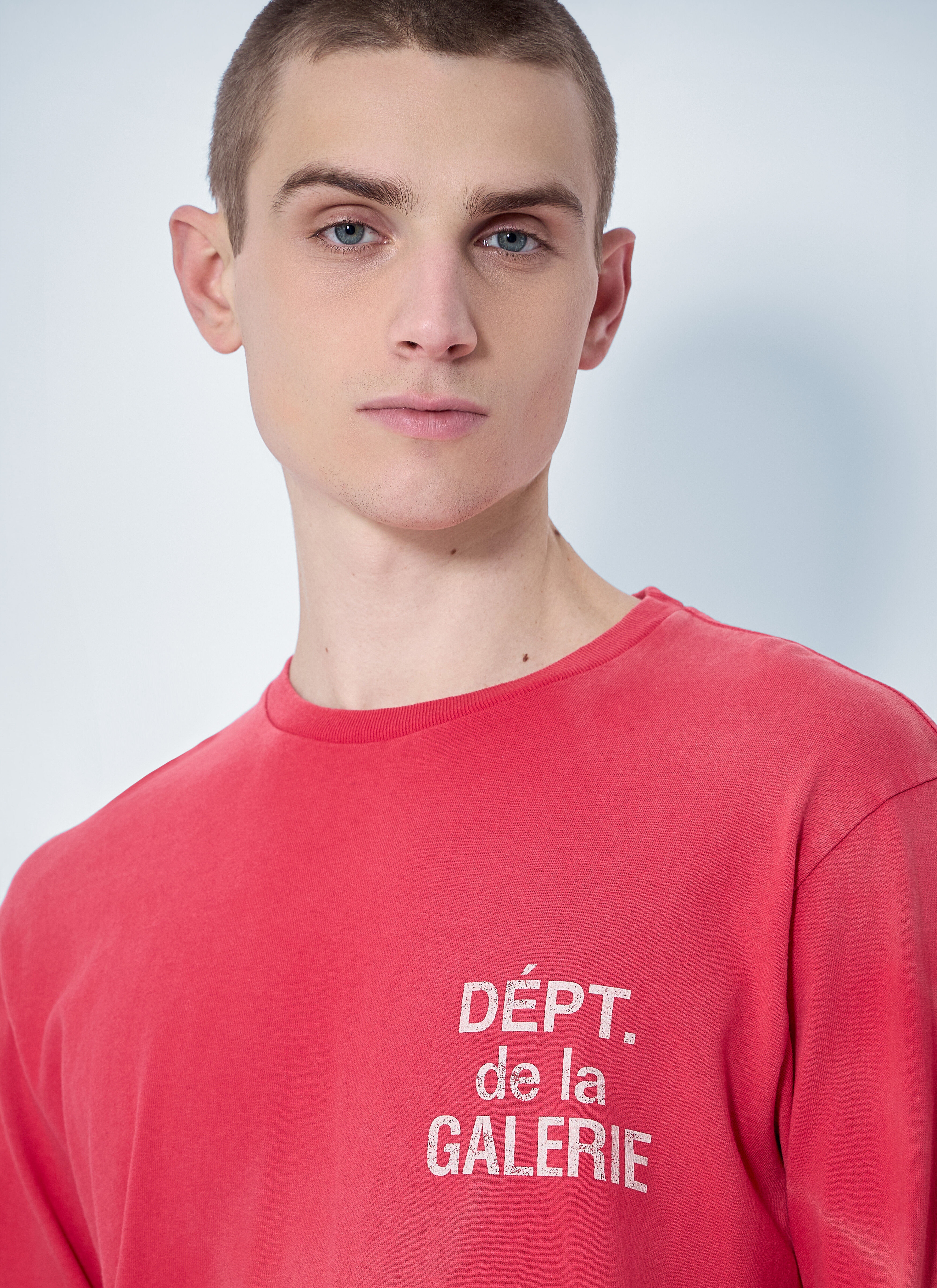 French Logo Print T-Shirt - 5