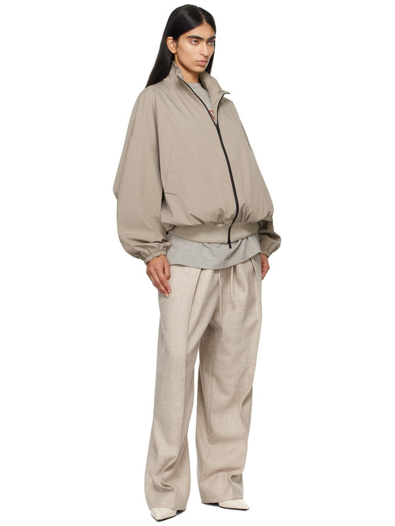Fear of God Gray Nylon Vented Track Jacket outlook