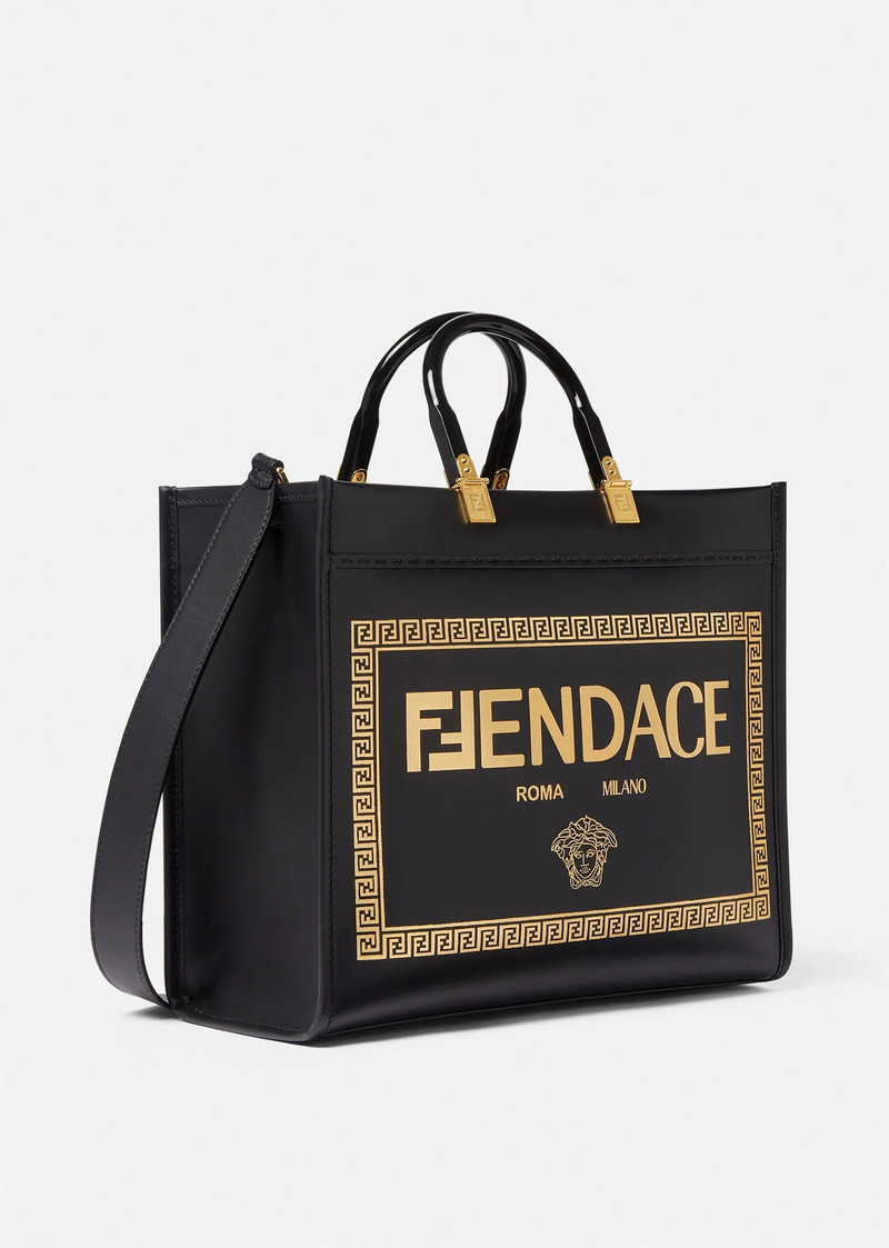 Fendace Logo Sunshine Tote Bag 2