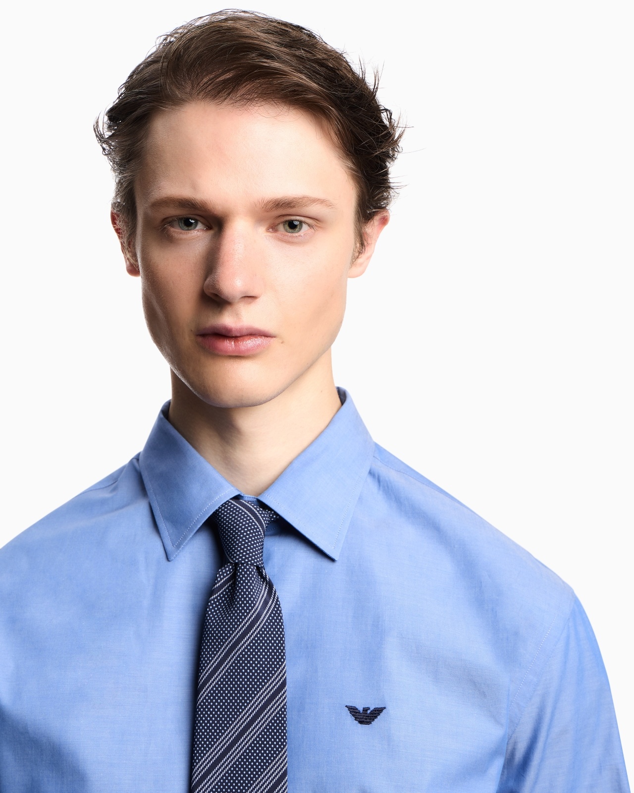 COTTON CHAMBRAY SHIRT - 5
